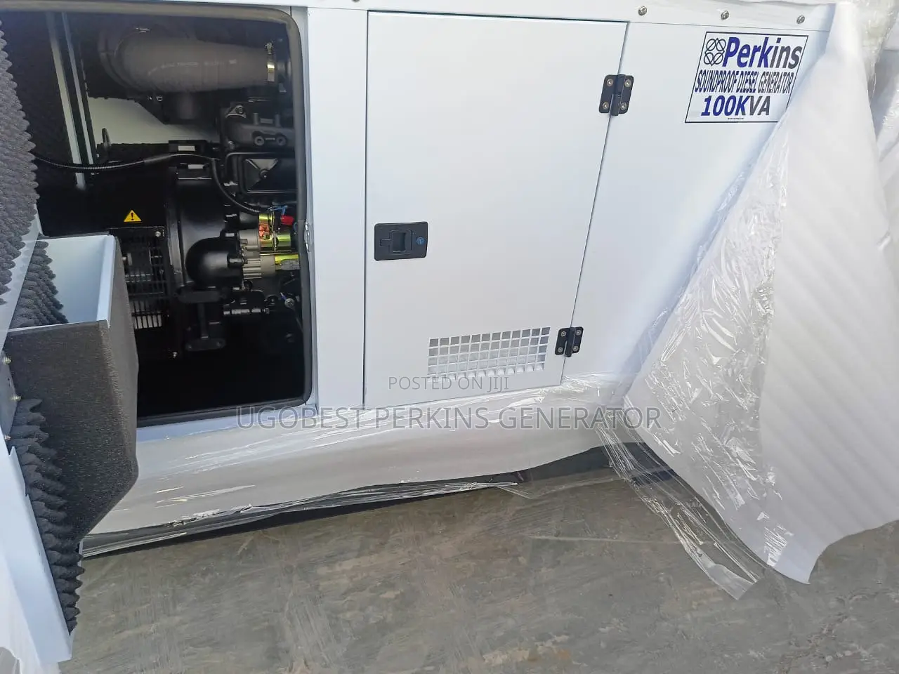 100kva Perkins 100% Copper Coil Available Now