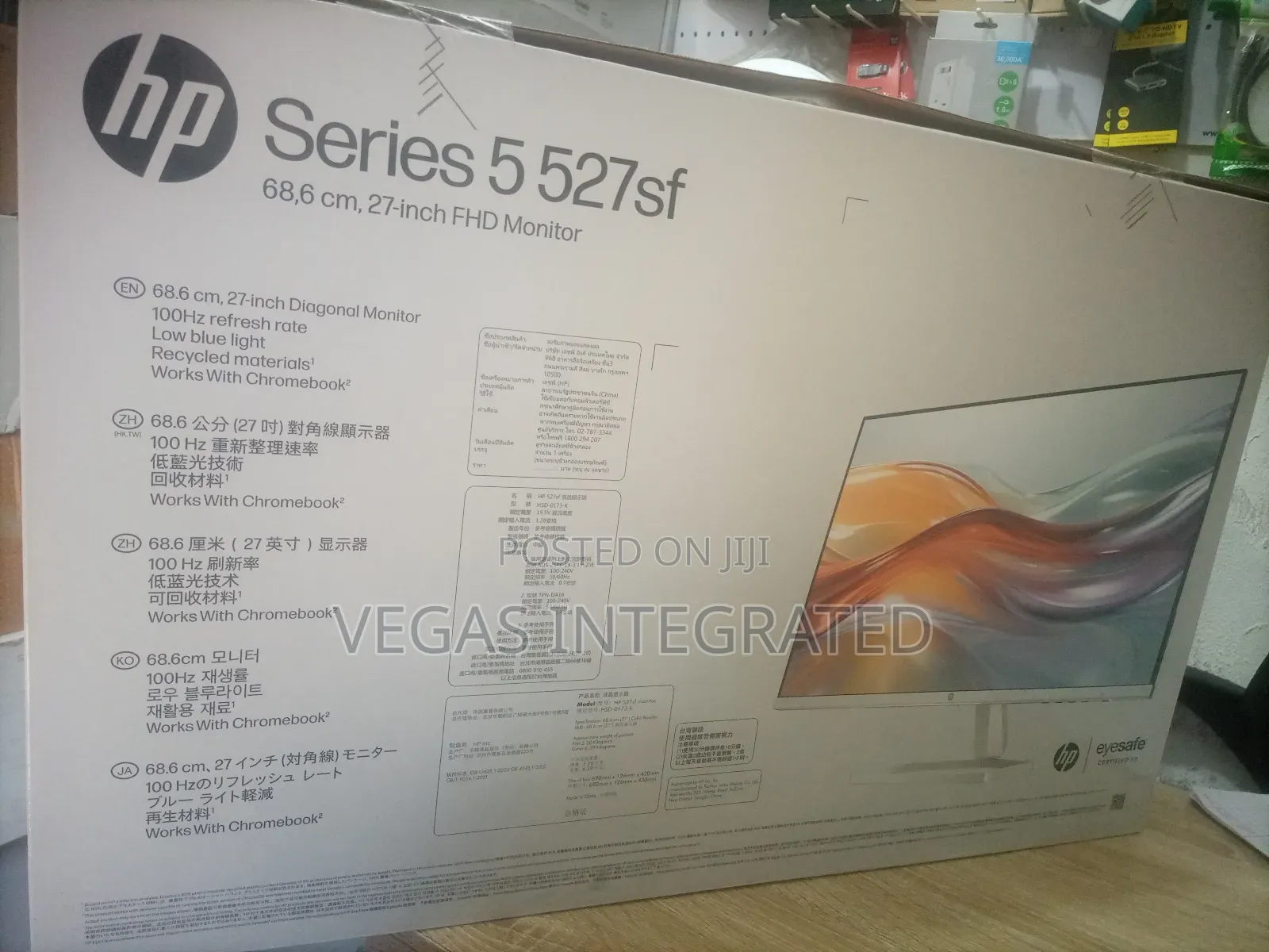 Hp Series 5 27 Inch FHD Monitor - 527sf