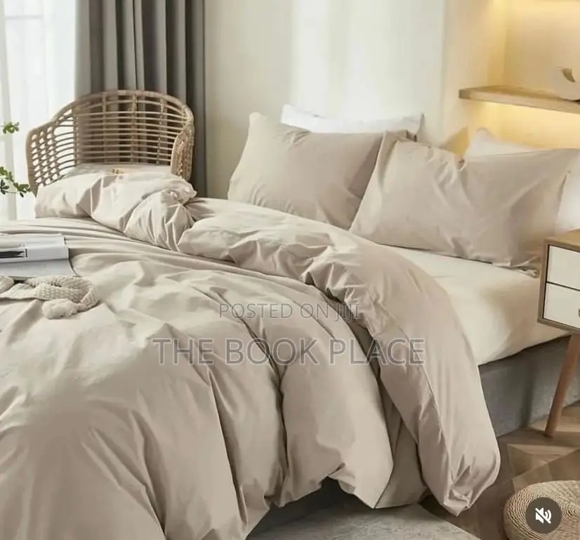 Nude Color Cotton Bedding