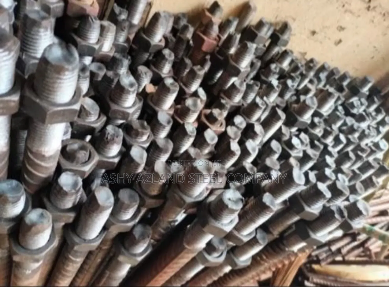 Cleat, Base Plate Foundation Bolt and Nut