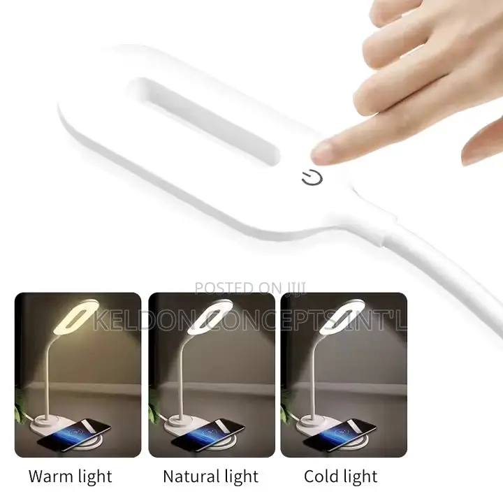 Wireless Charging Phone Led Desk Lamp Moq:20pcs
