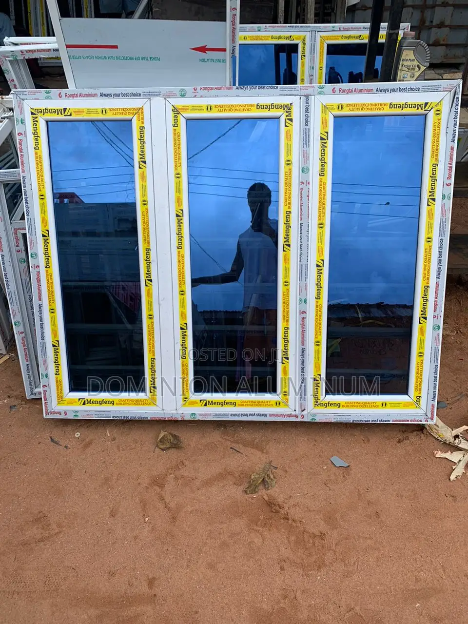 Dominion Aluminium Casement Windows With Protector
