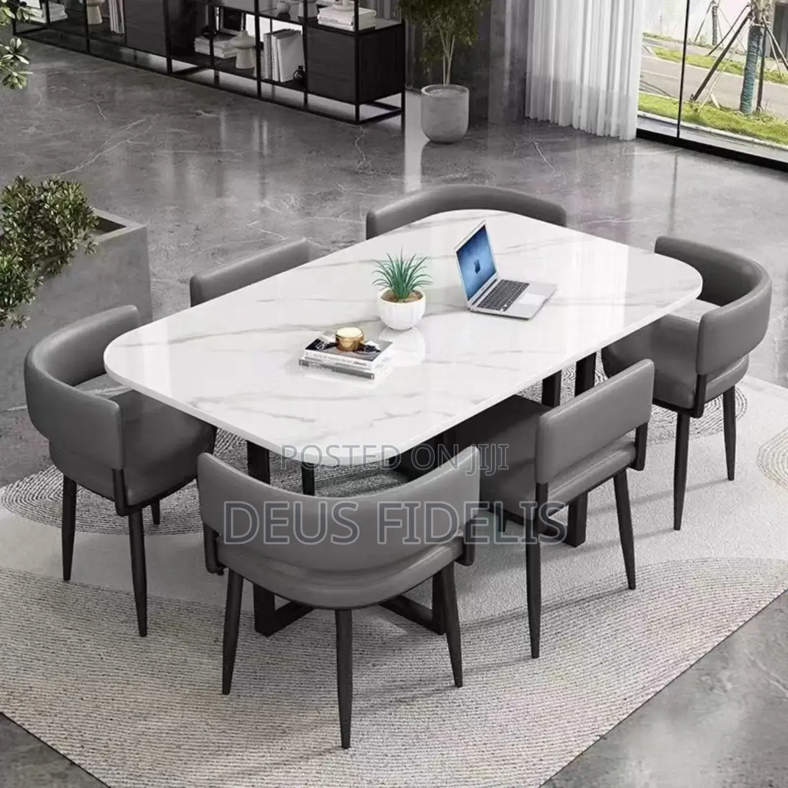 Set of Dining Table and Chairs