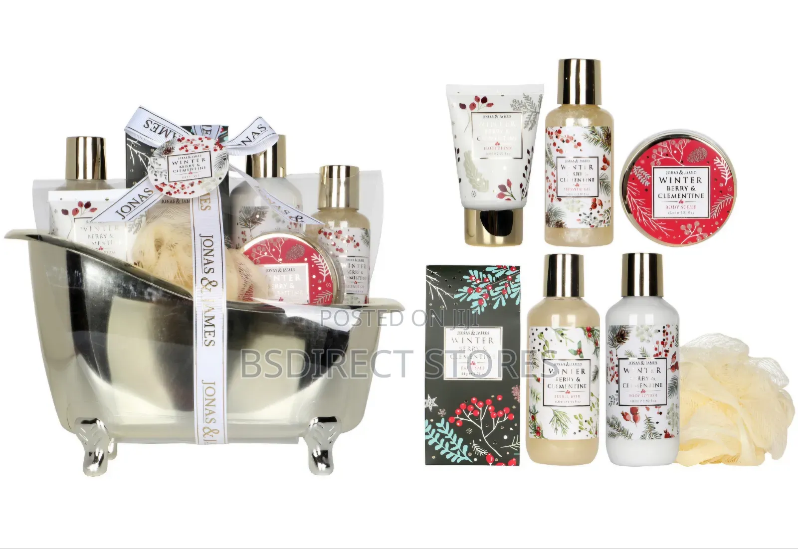Sweet Almond And Clementine Luxury Bath Pamper Spa Gifts Set