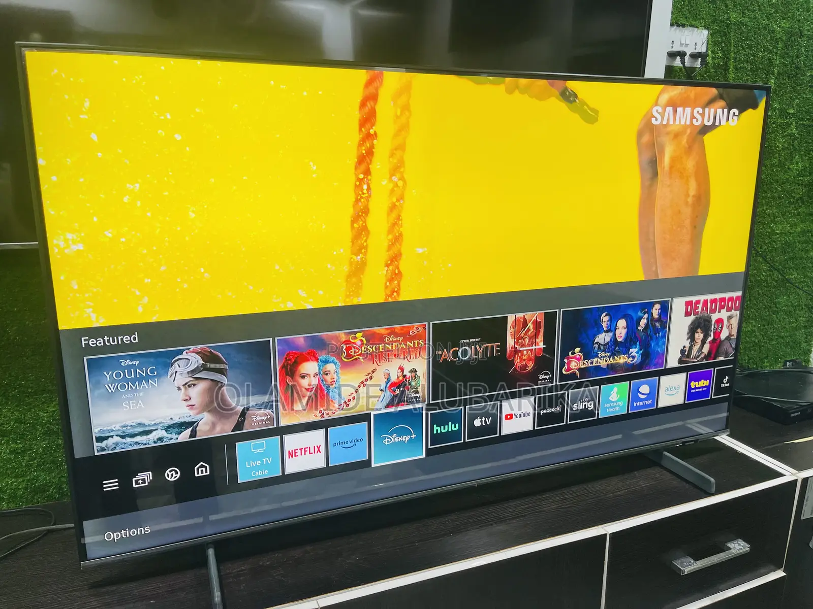 SAMSUNG Qled 55” Class Q70A Quantum Smart TV With Alexa