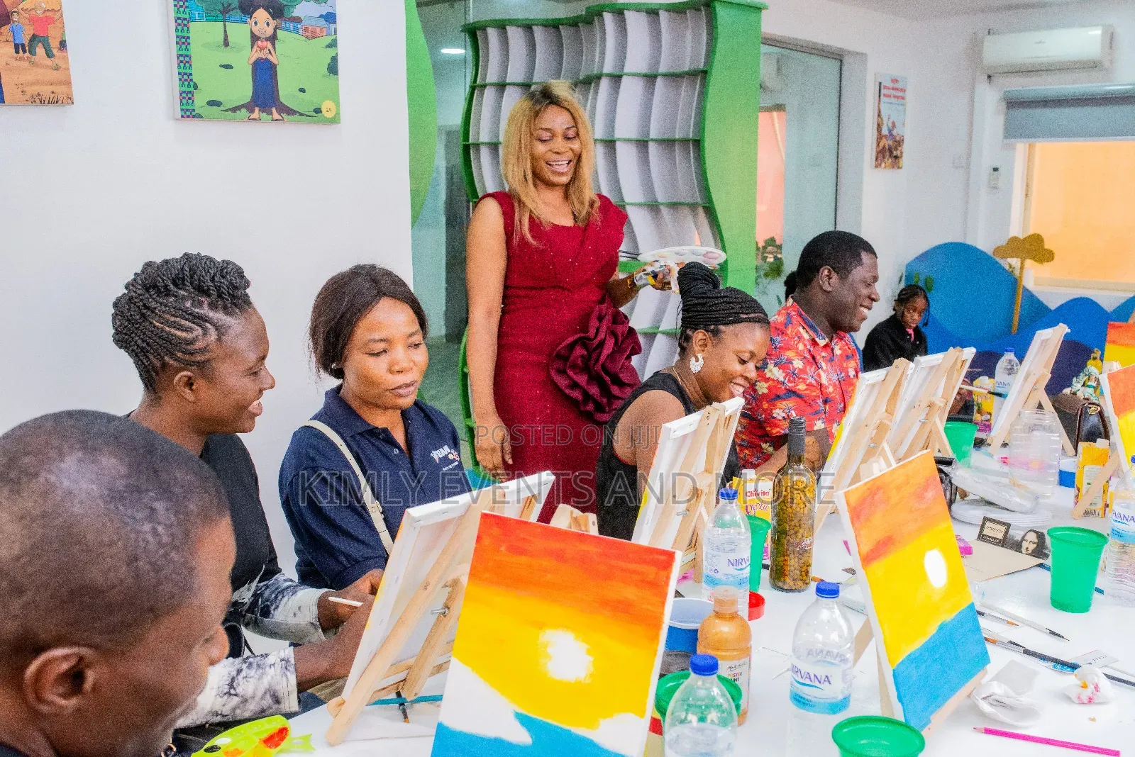 Sip And Paint Team Bonding And Unwind