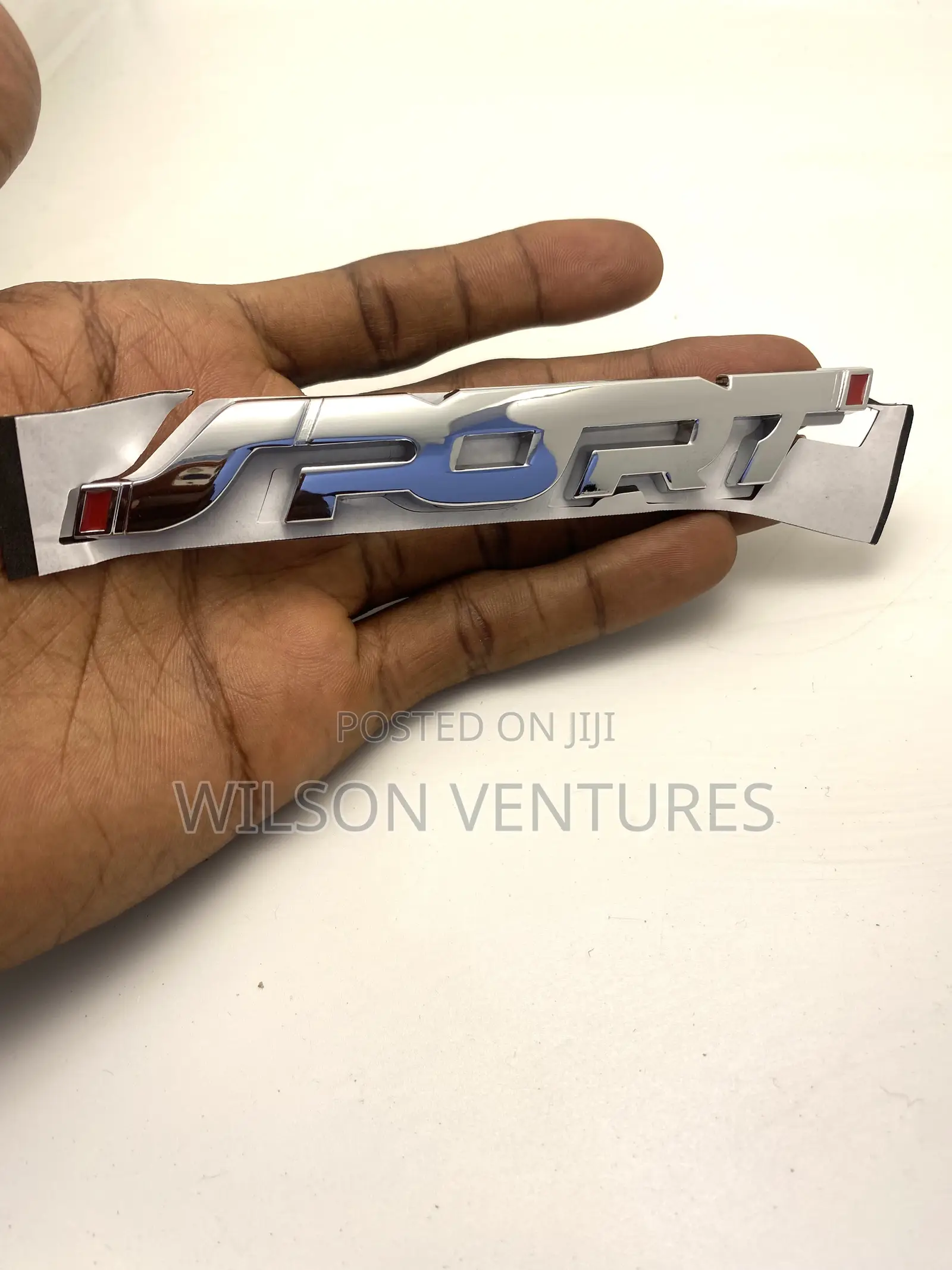Silver Color Sports Logo