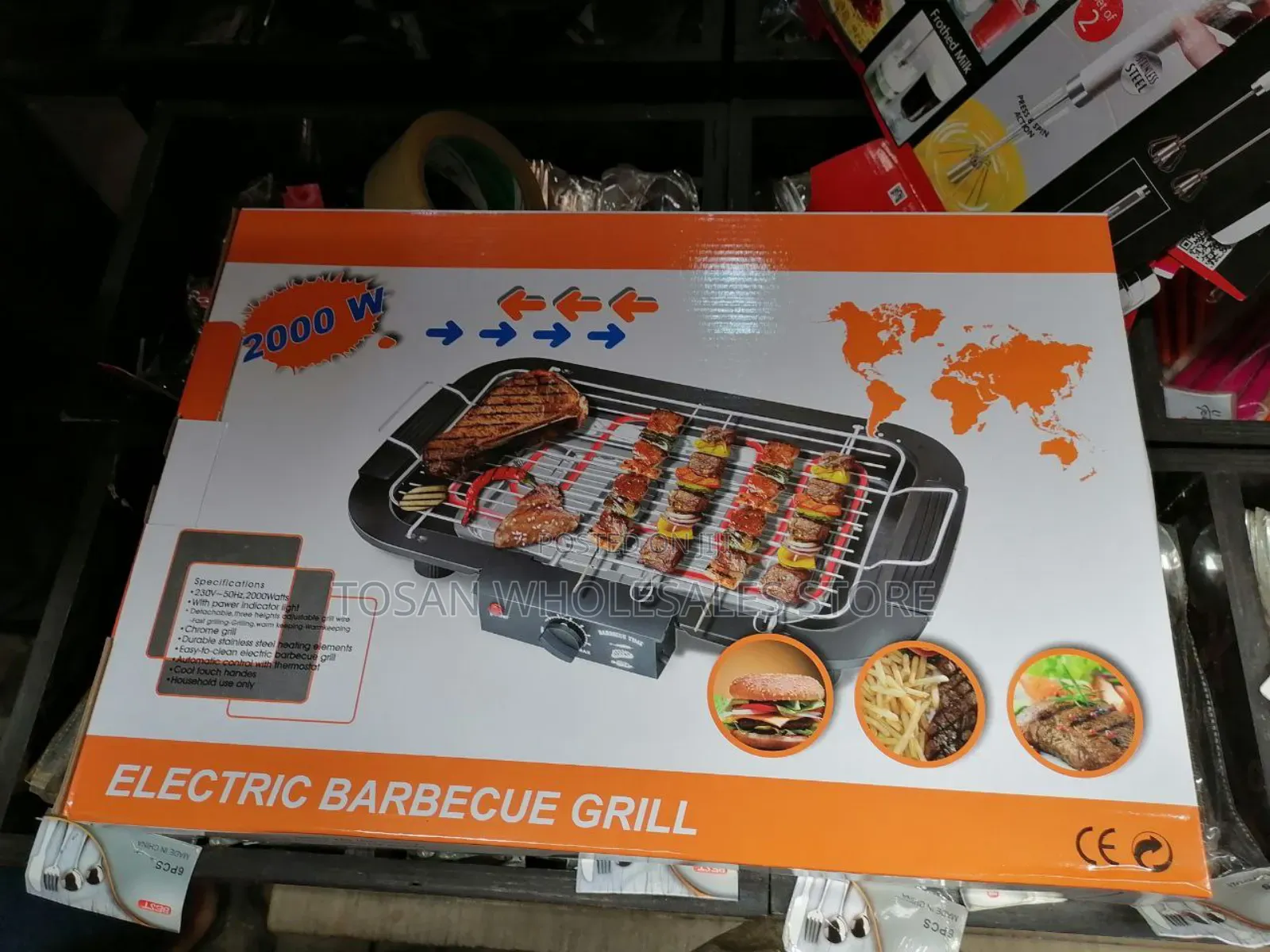 Portable Electric BBQ Grill