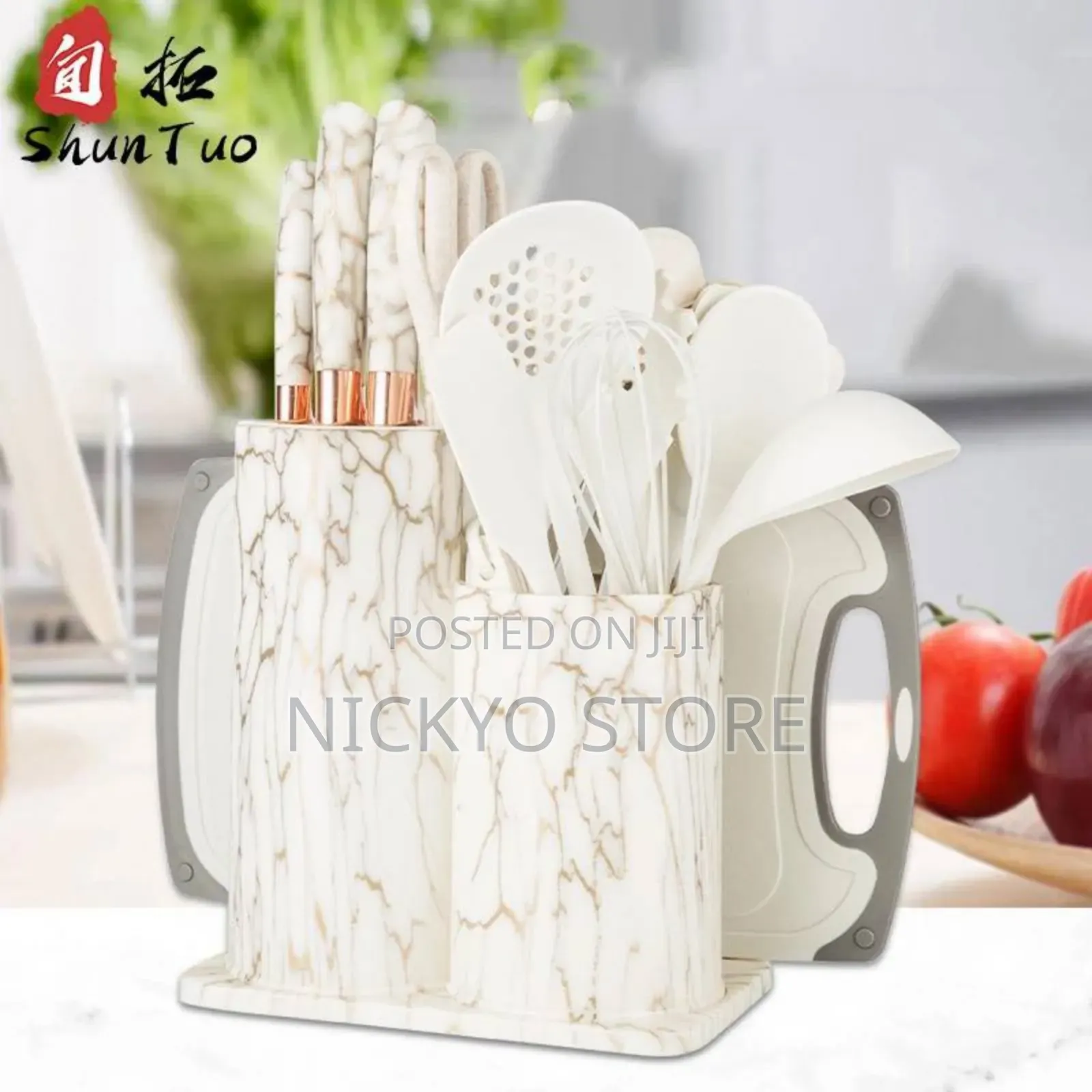 25pcs Full Silicone Spoon Sets