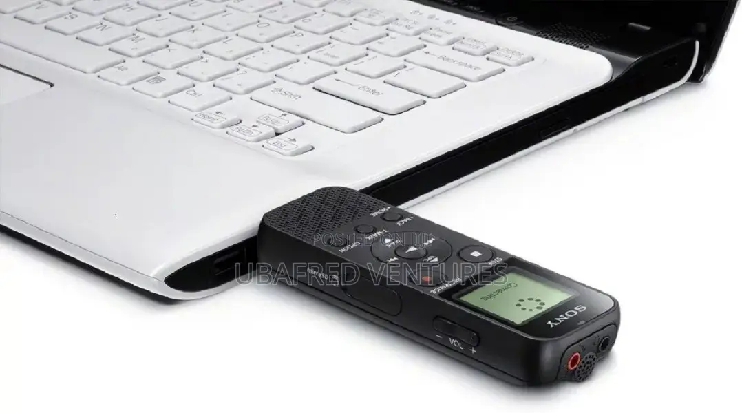 Sony Mono Digital Voice Recorder With Built-in-Usb - Black