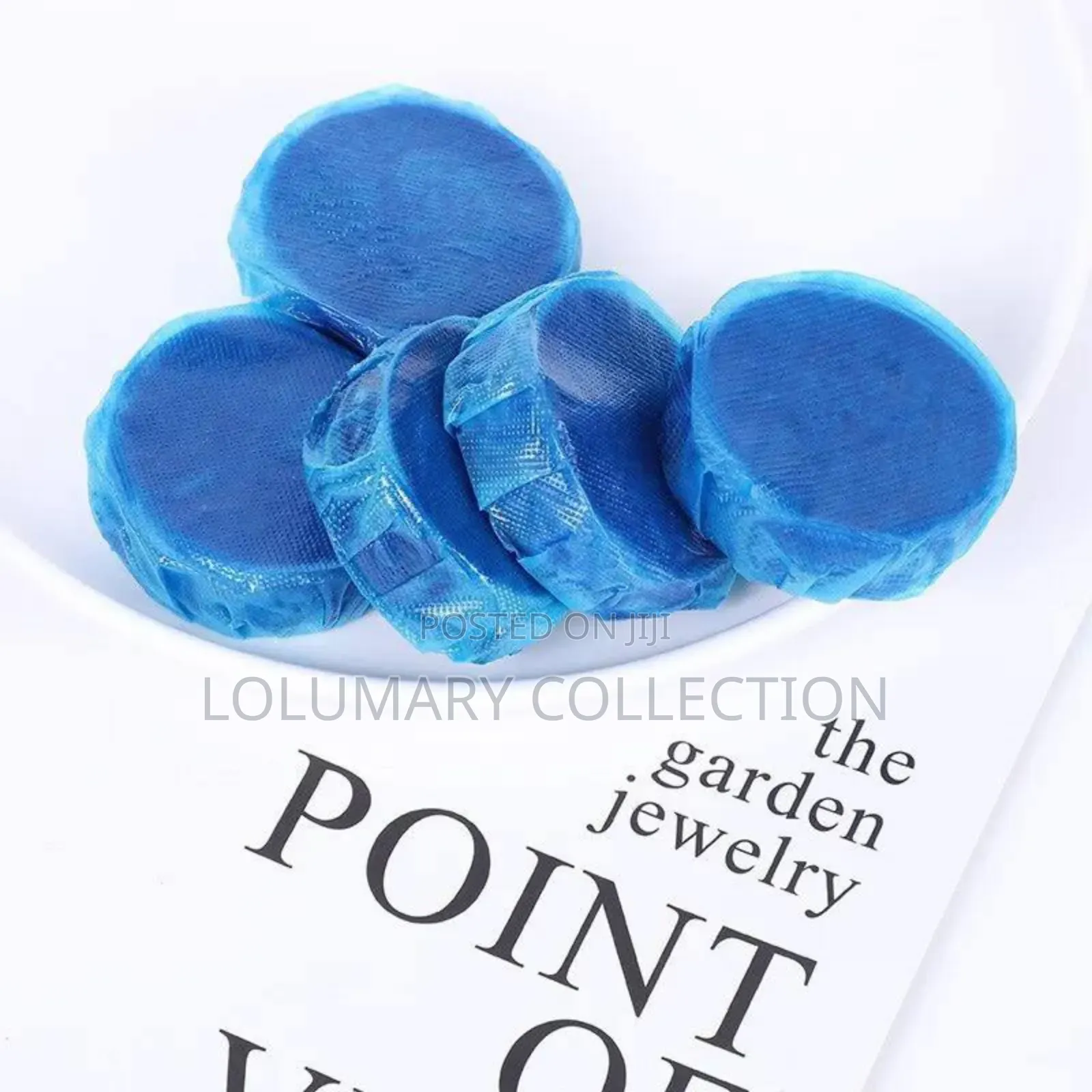 10pcs Blue Small Bubble Home Deodorizer Toilet Cleaner