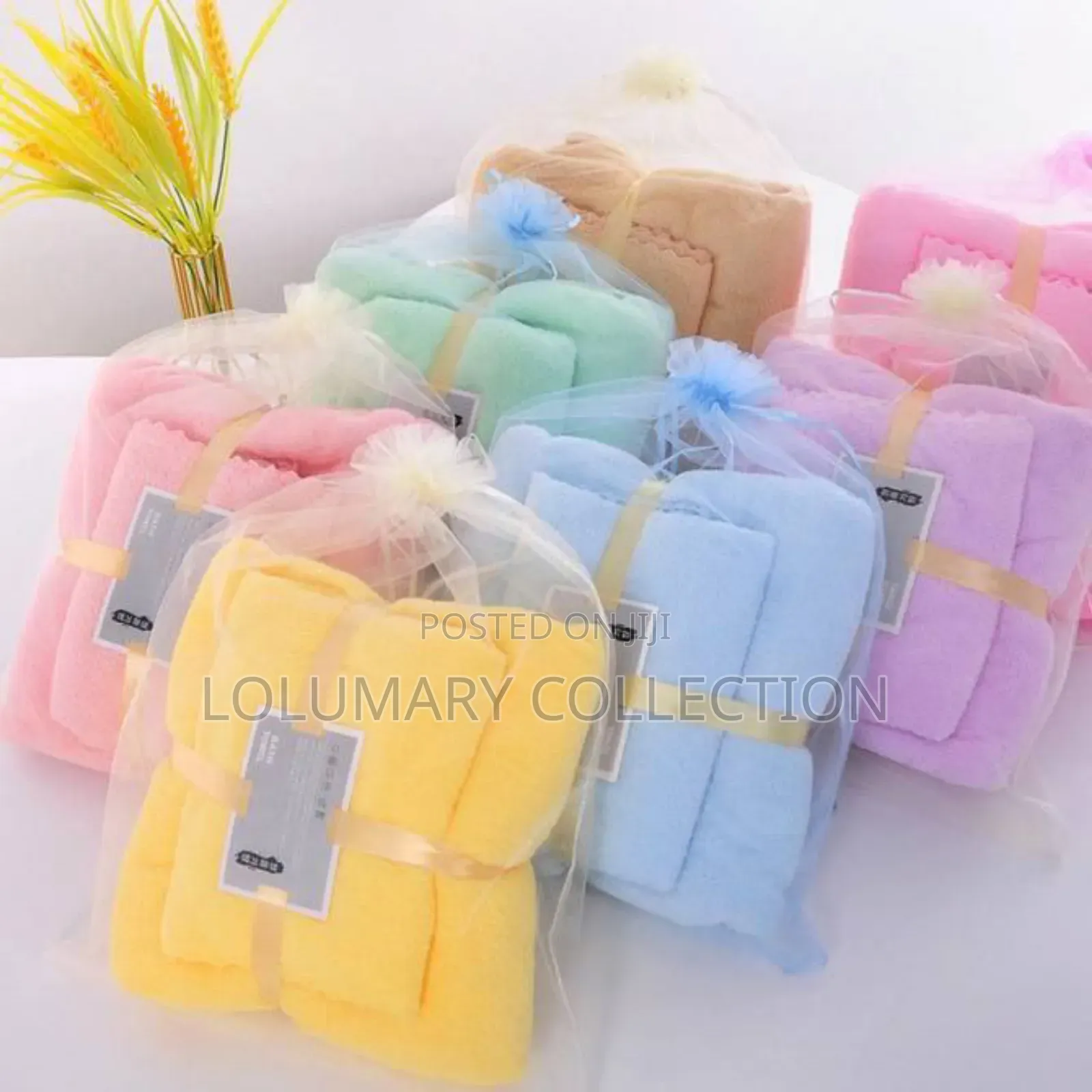 2 in 1 Towel Skin-Friendly and Absorbent Two-Piece Towel