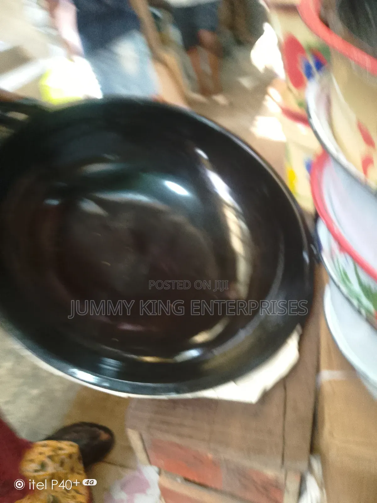 Deep Wok Non Stick Fry Pan - Large