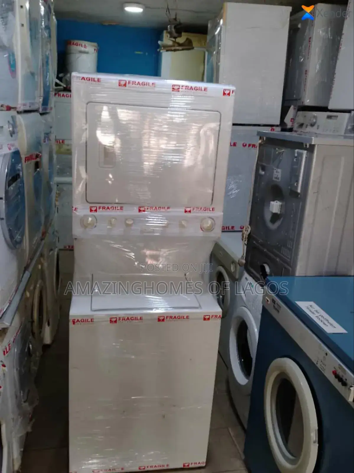 10kg Wash and 10kg Dry Double Decker
