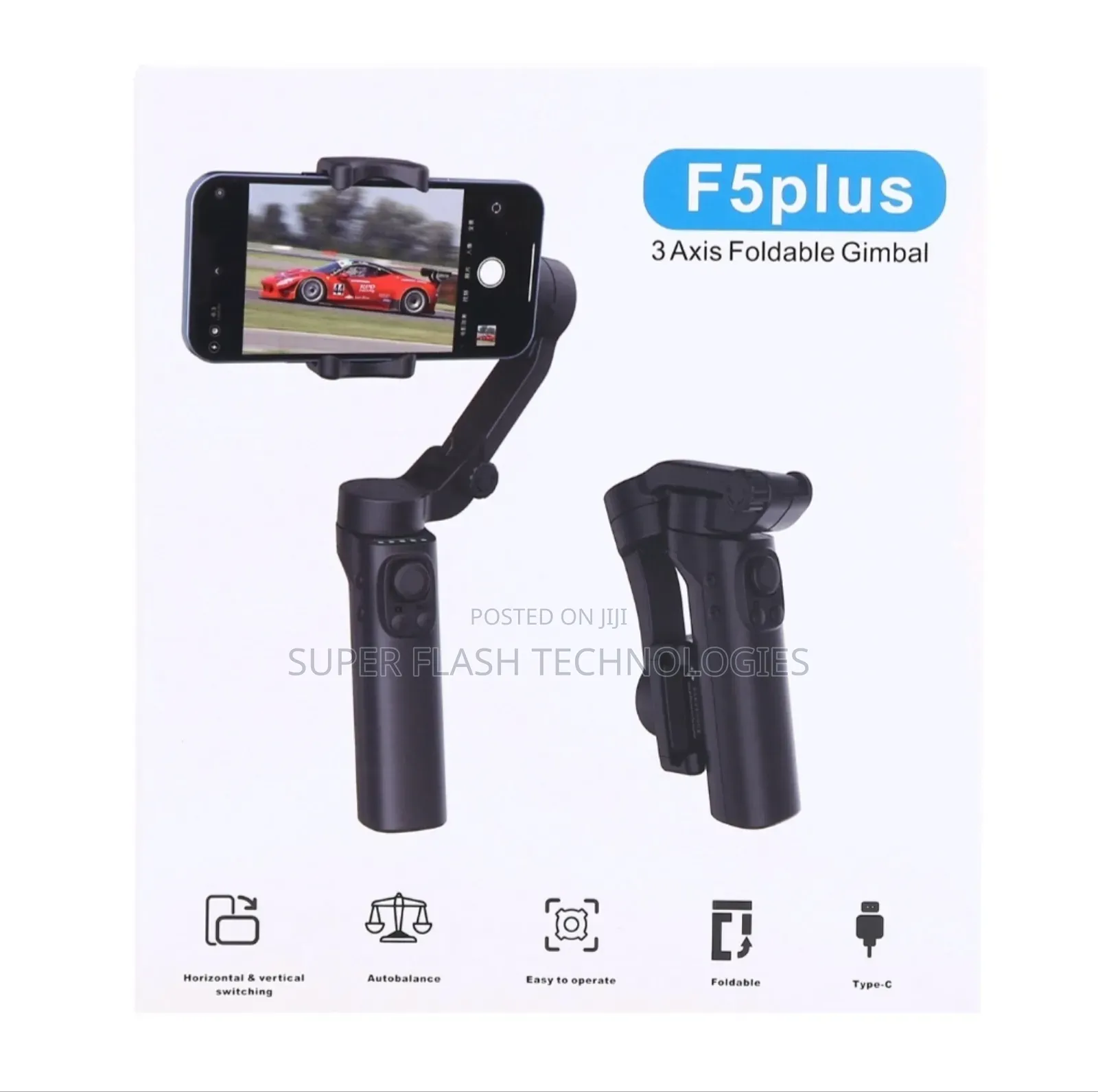 F5 3-Axis Smartphone Gimbal Stabilizer