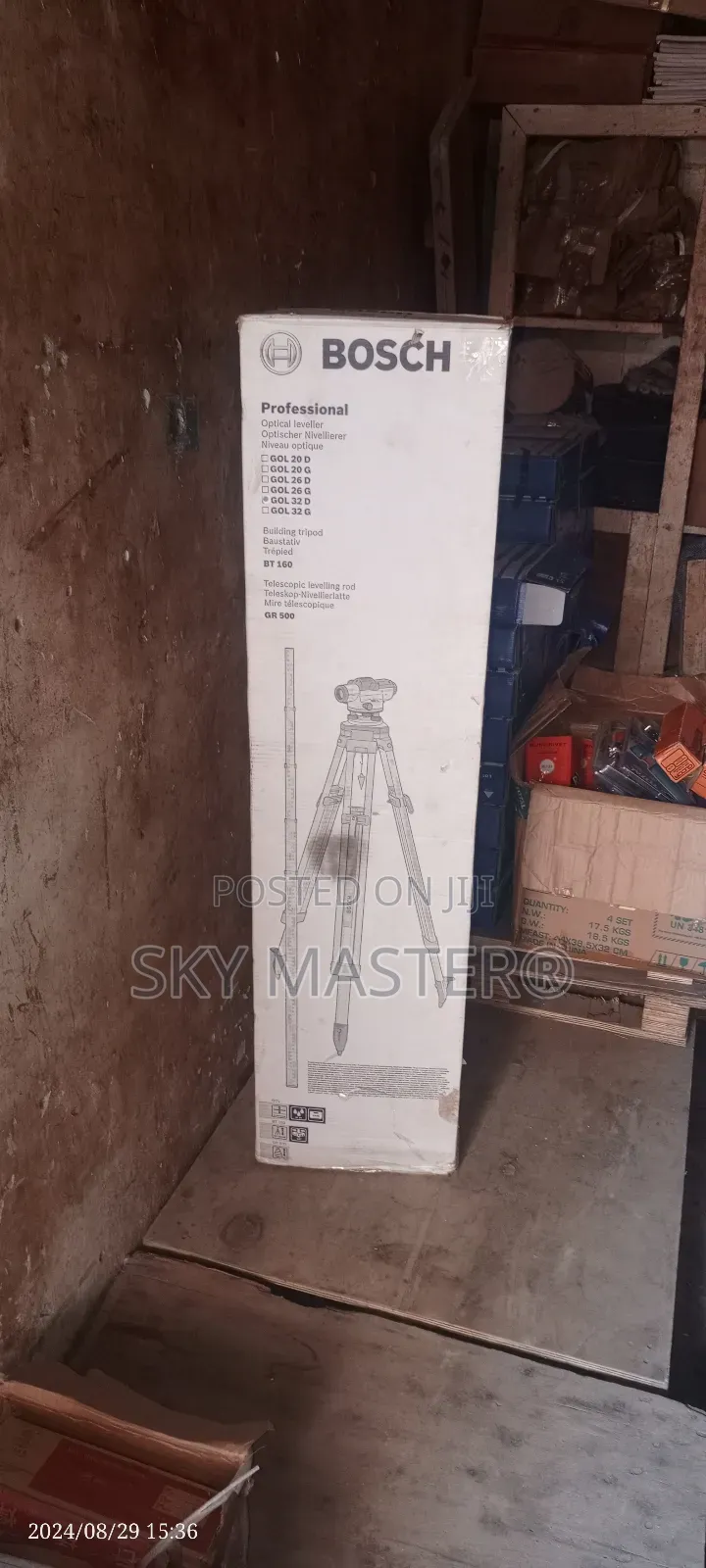 Bosch Level Instruments 120mtrs Gol 32d