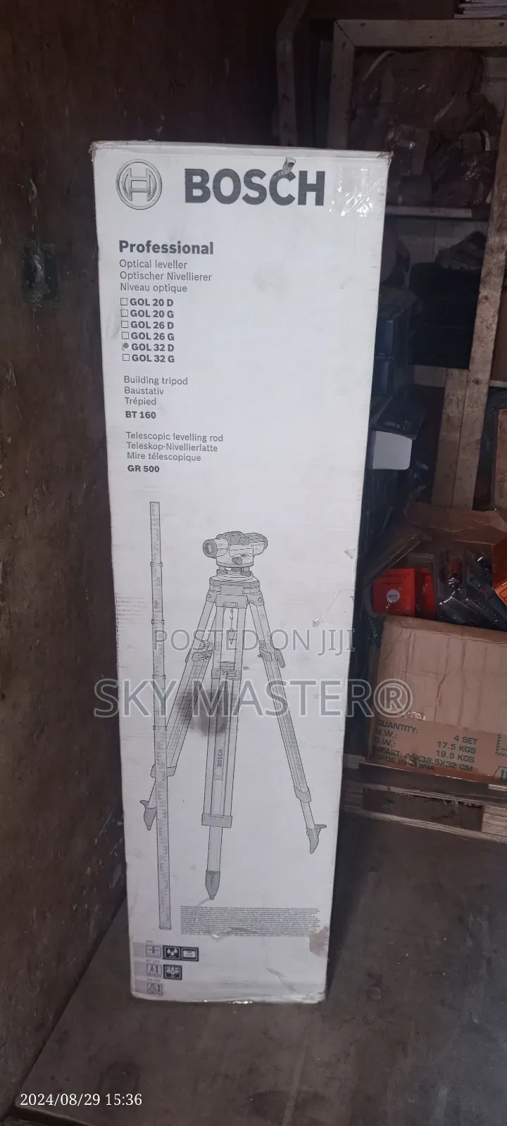 Bosch Level Instruments 120mtrs Gol 32d