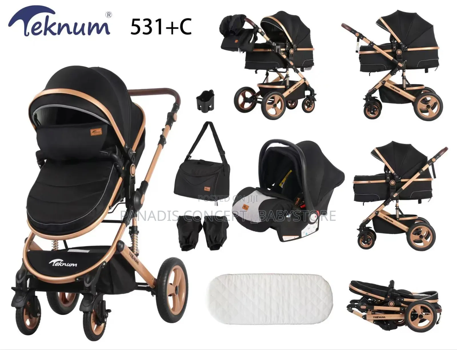 Kidilo Stroller and Carseat