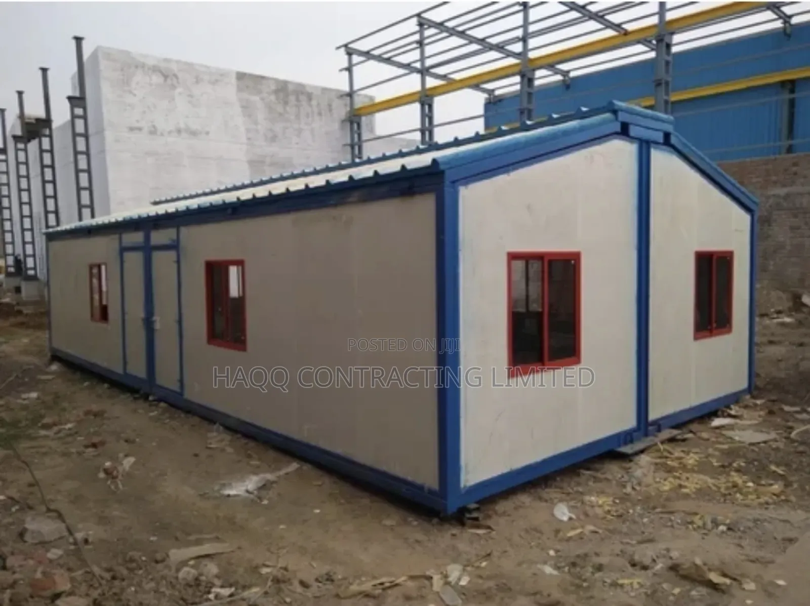 Steel and Insulated Panel Built Industrial Shed for Factory