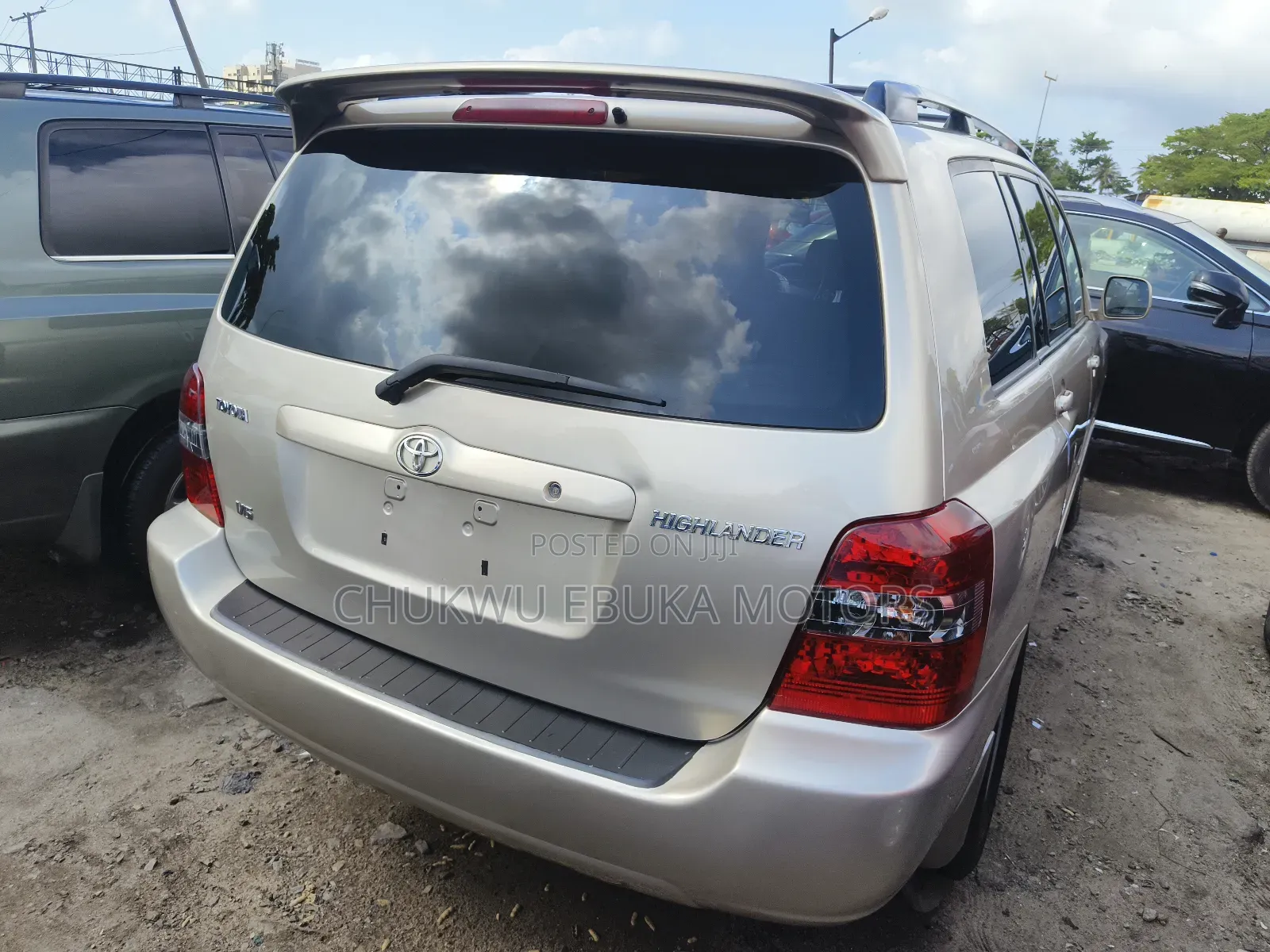 Toyota Highlander Limited V6 2007 Gold