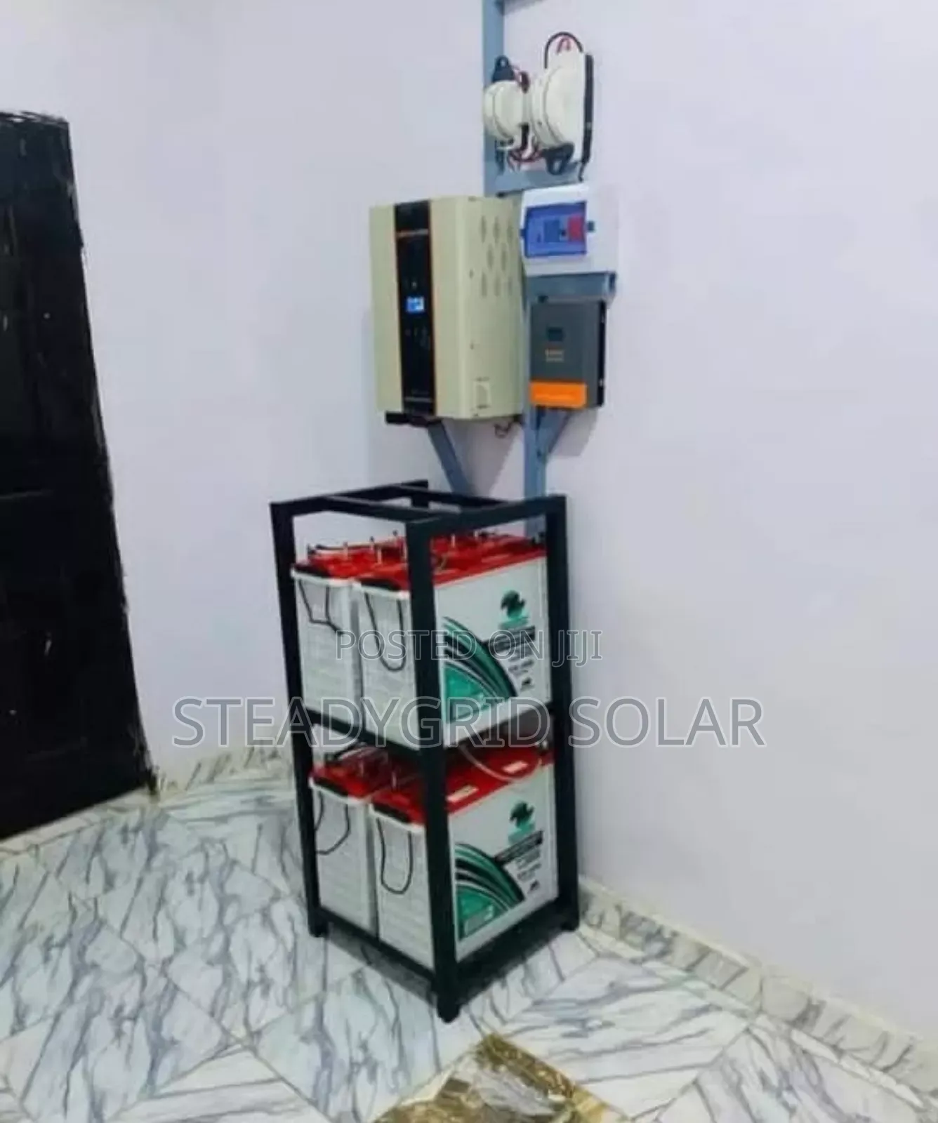 Robust 5kva/48v Solar Inverter 4 Tall Tubular Batteries