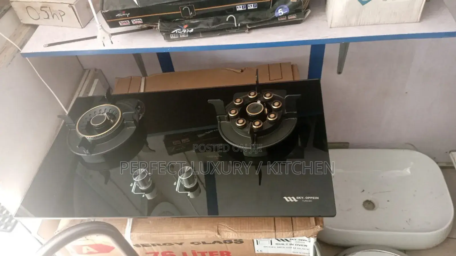 2 Burner Fill Up Inbuilt Gas