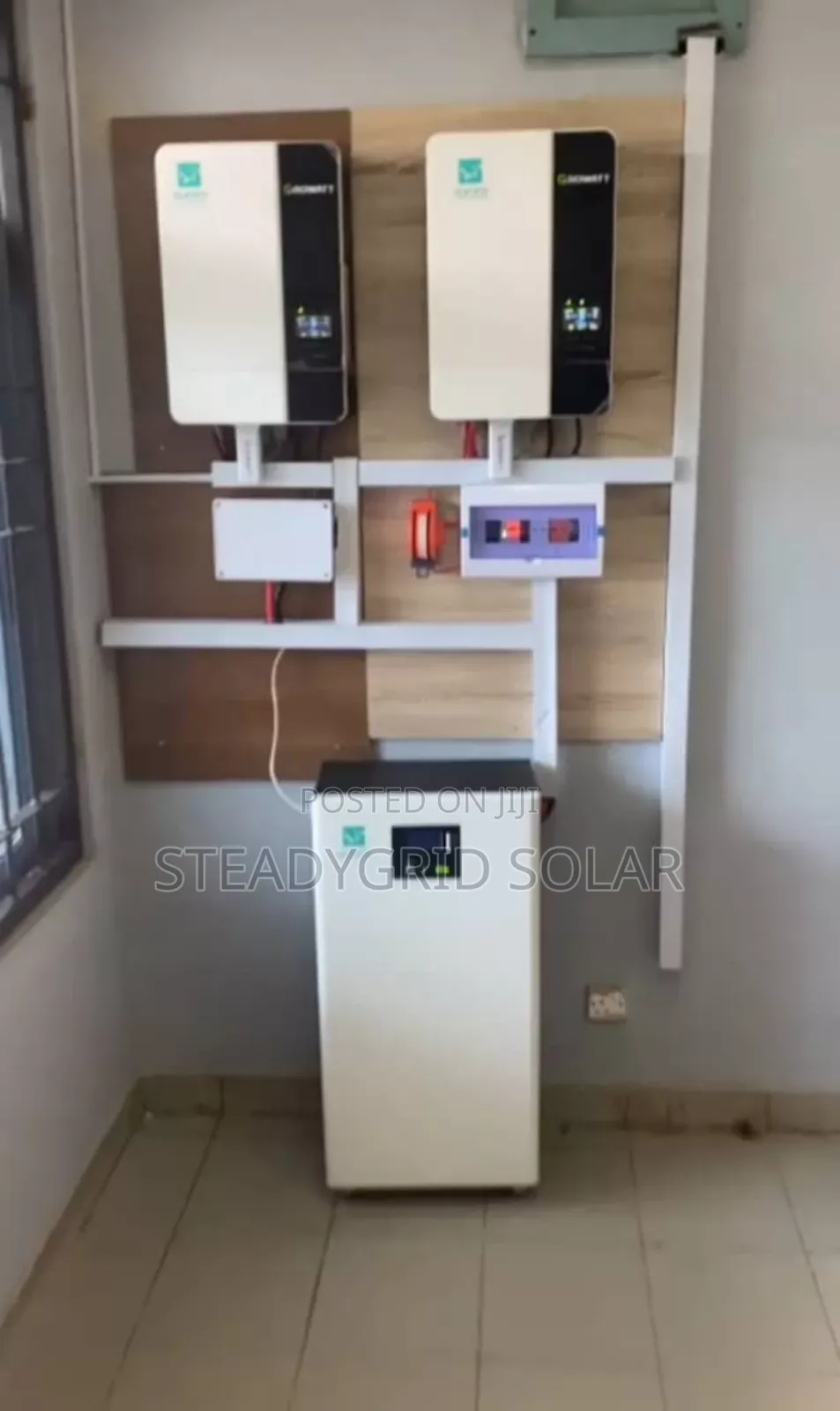 Premium 10kva/48v/10kwh Solar Powered Inverter Installation.