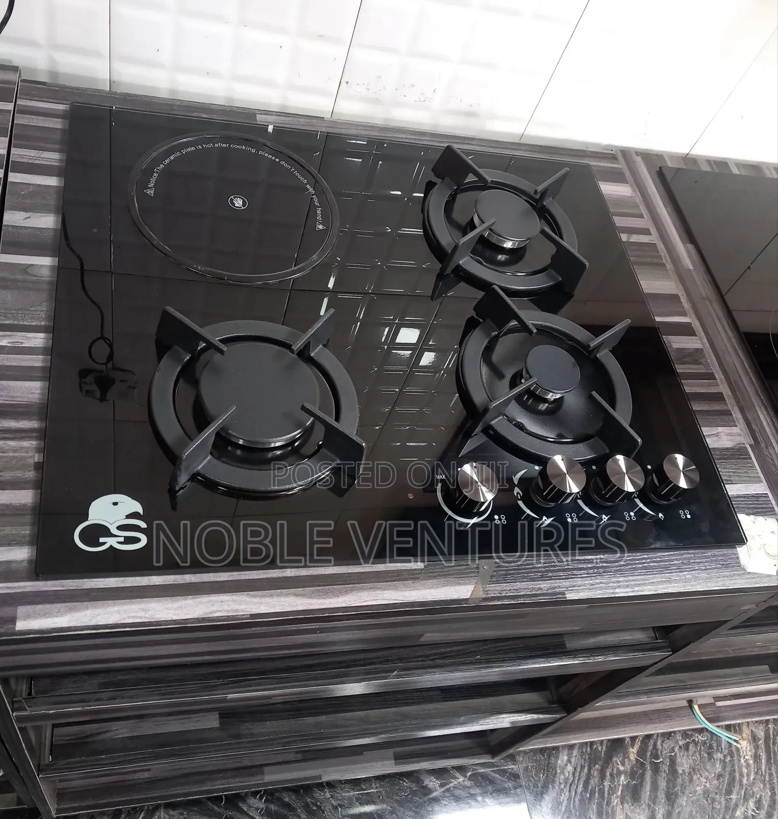 Gs Inbuilt Infrared Electric and Gas Cooker 60cm 100%Copper