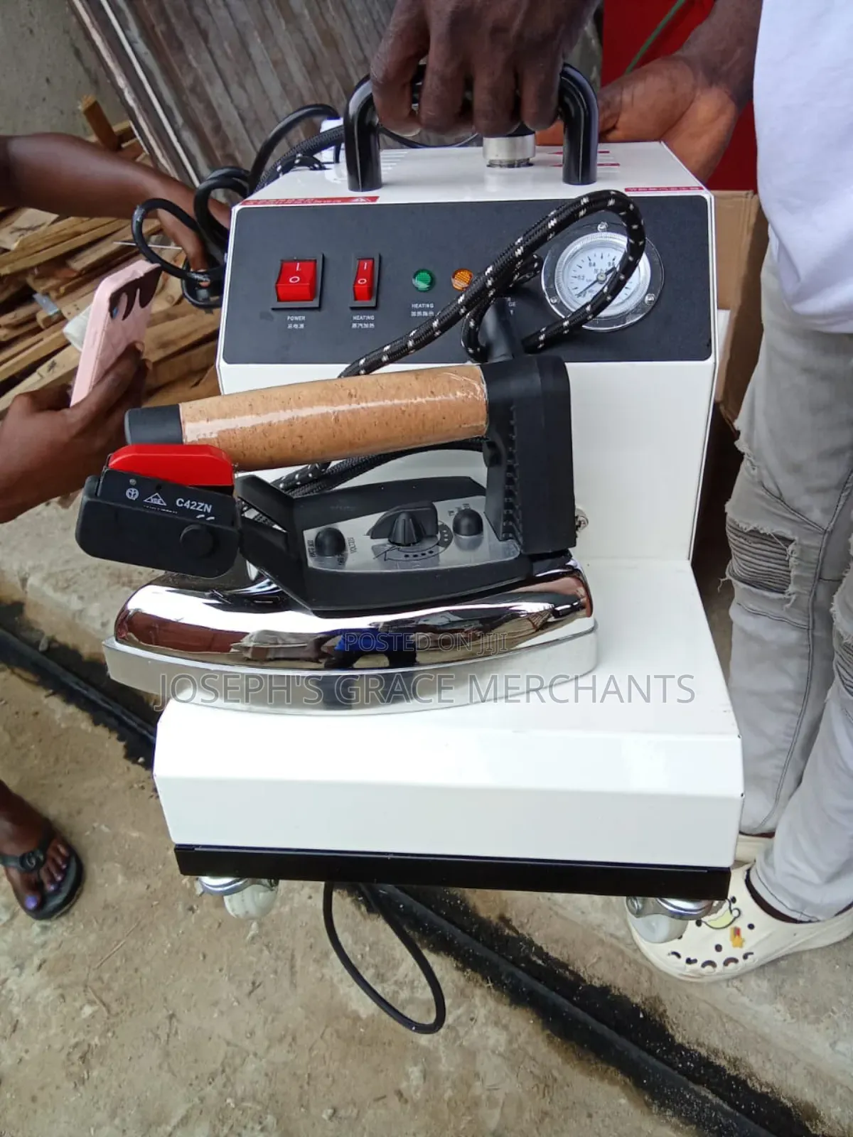 Industrial Pony Baby, Vacuum Steam Boiler Generator Iron
