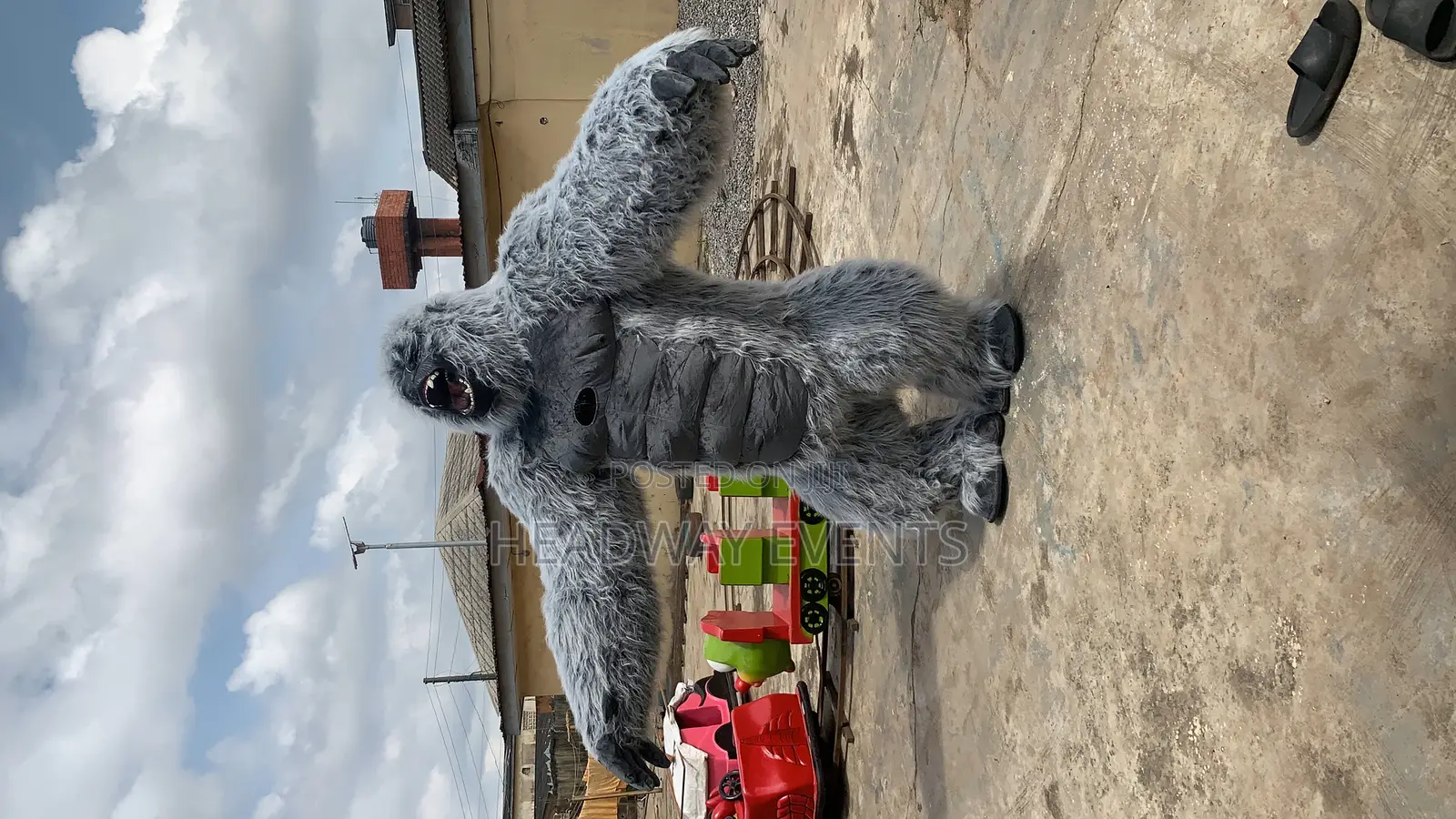 Giant Gorilla Mascot Costume for Rent and Sales