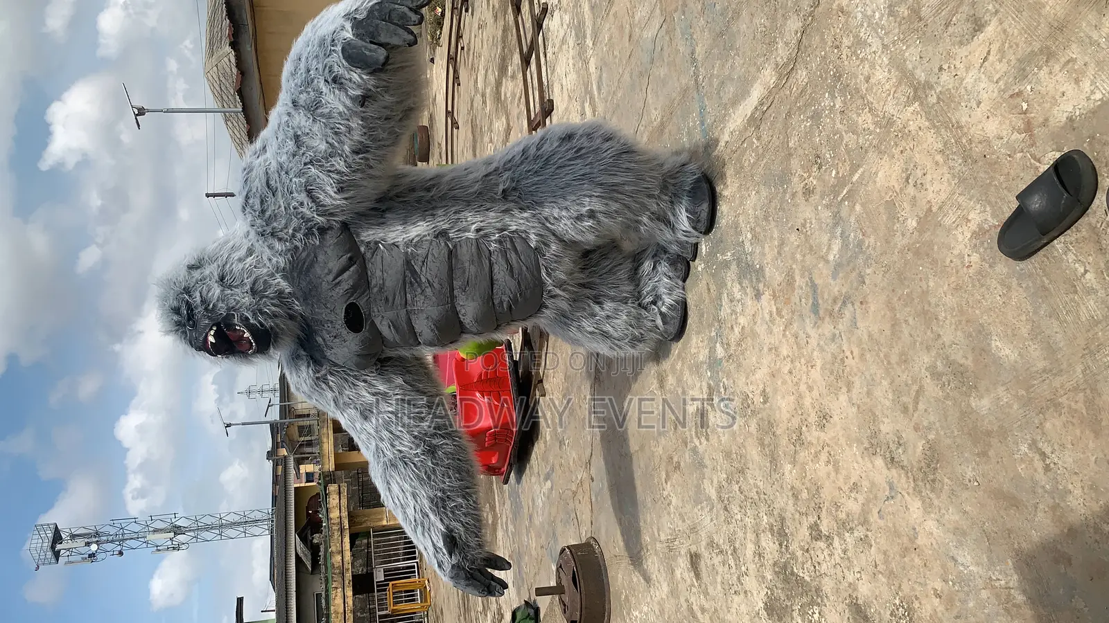 Giant Gorilla Mascot Costume for Rent and Sales
