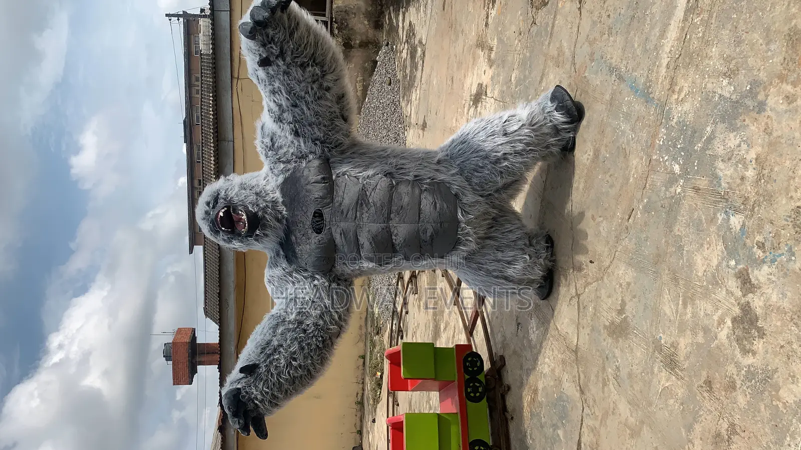 Giant Gorilla Mascot Costume for Rent and Sales