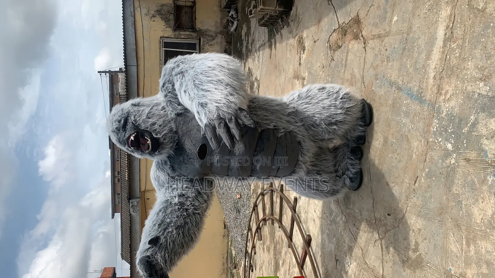 Giant Gorilla Mascot Costume for Rent and Sales