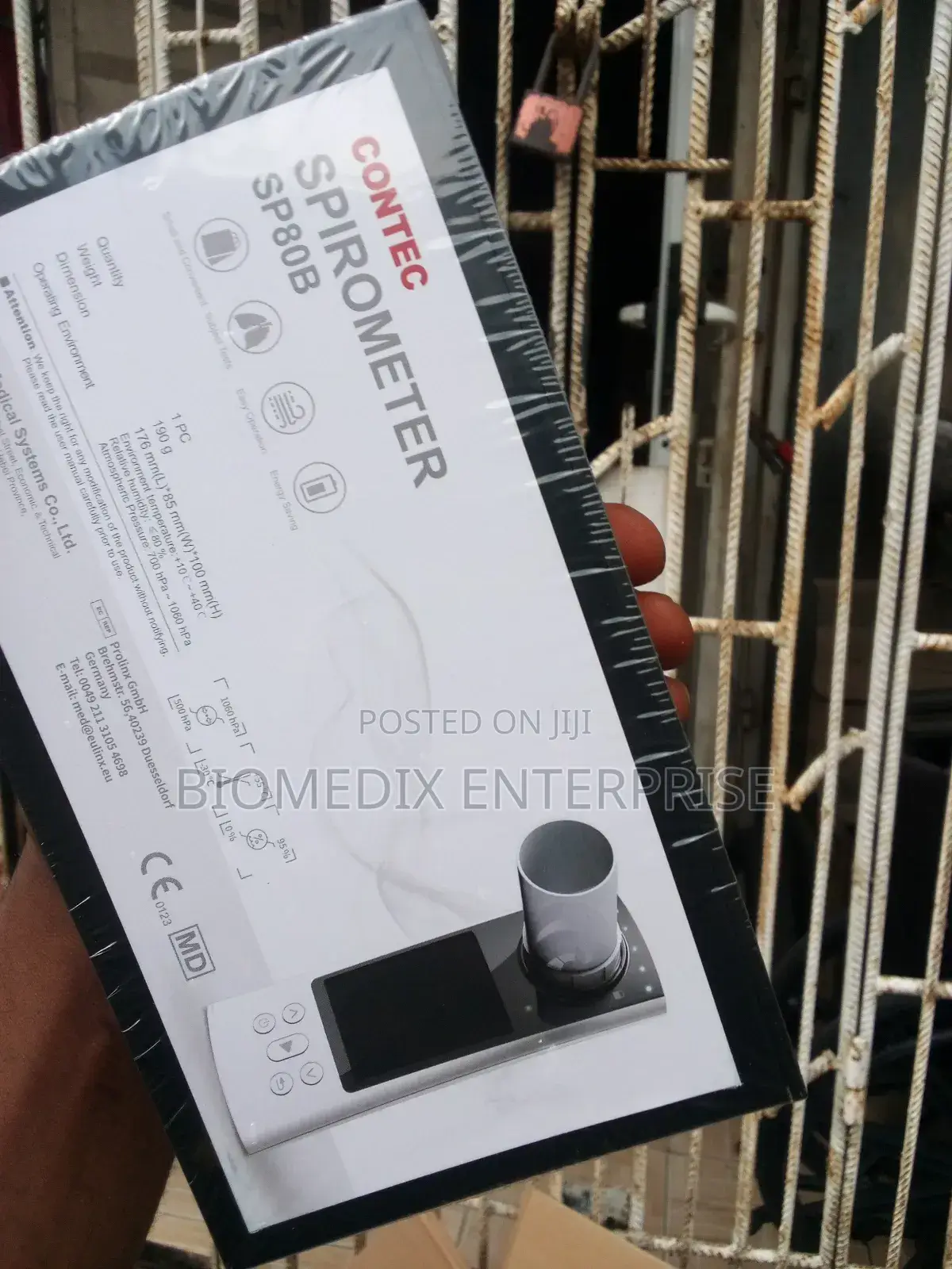 Potable Spirometer Sp80b