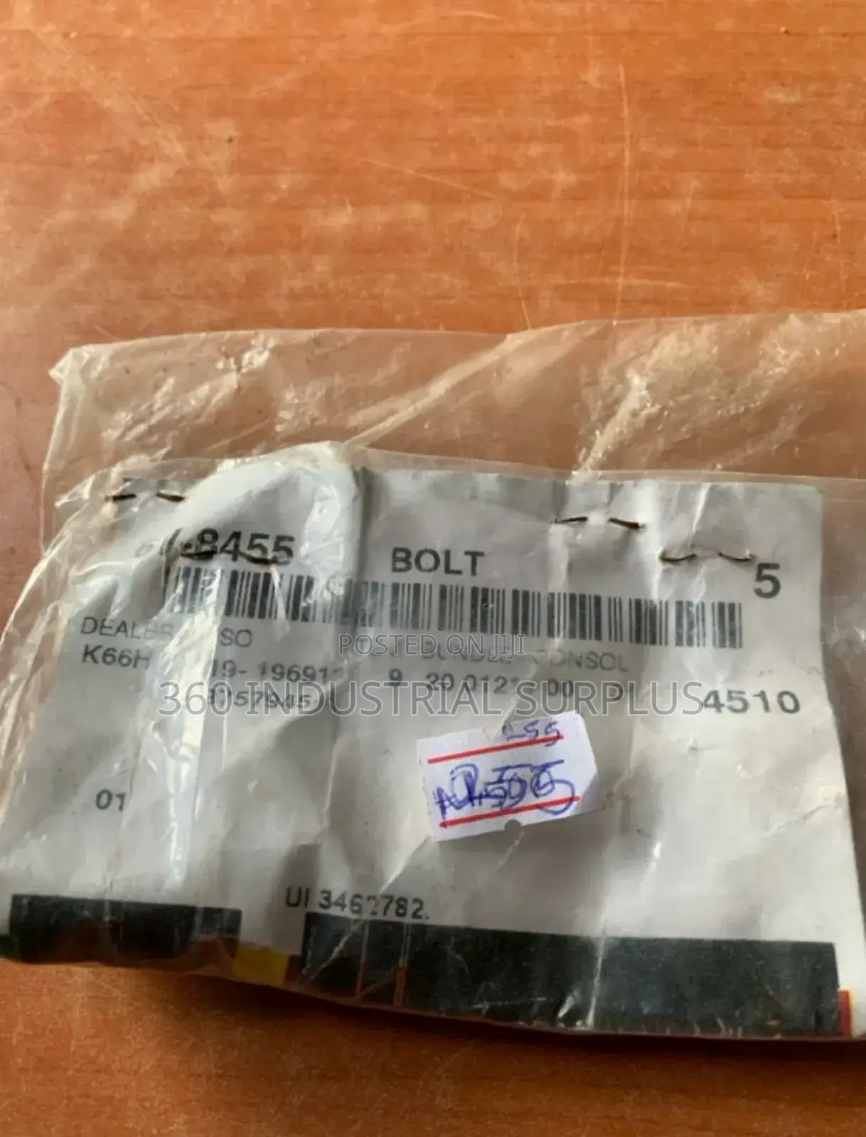 CATERPILLAR Bolt Head Hex 6v-8455