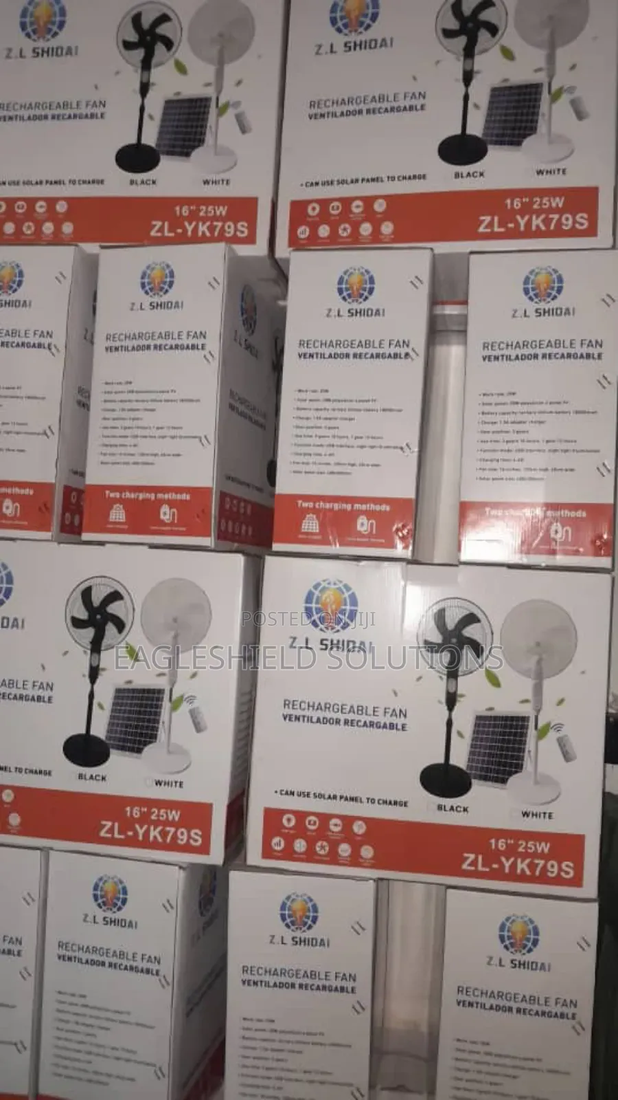 Solar Powered Fan