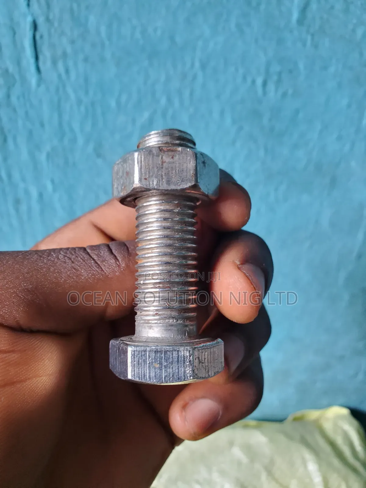 16mmx50 S/S Bolt With Nut/ M16x50 Stainless Steel