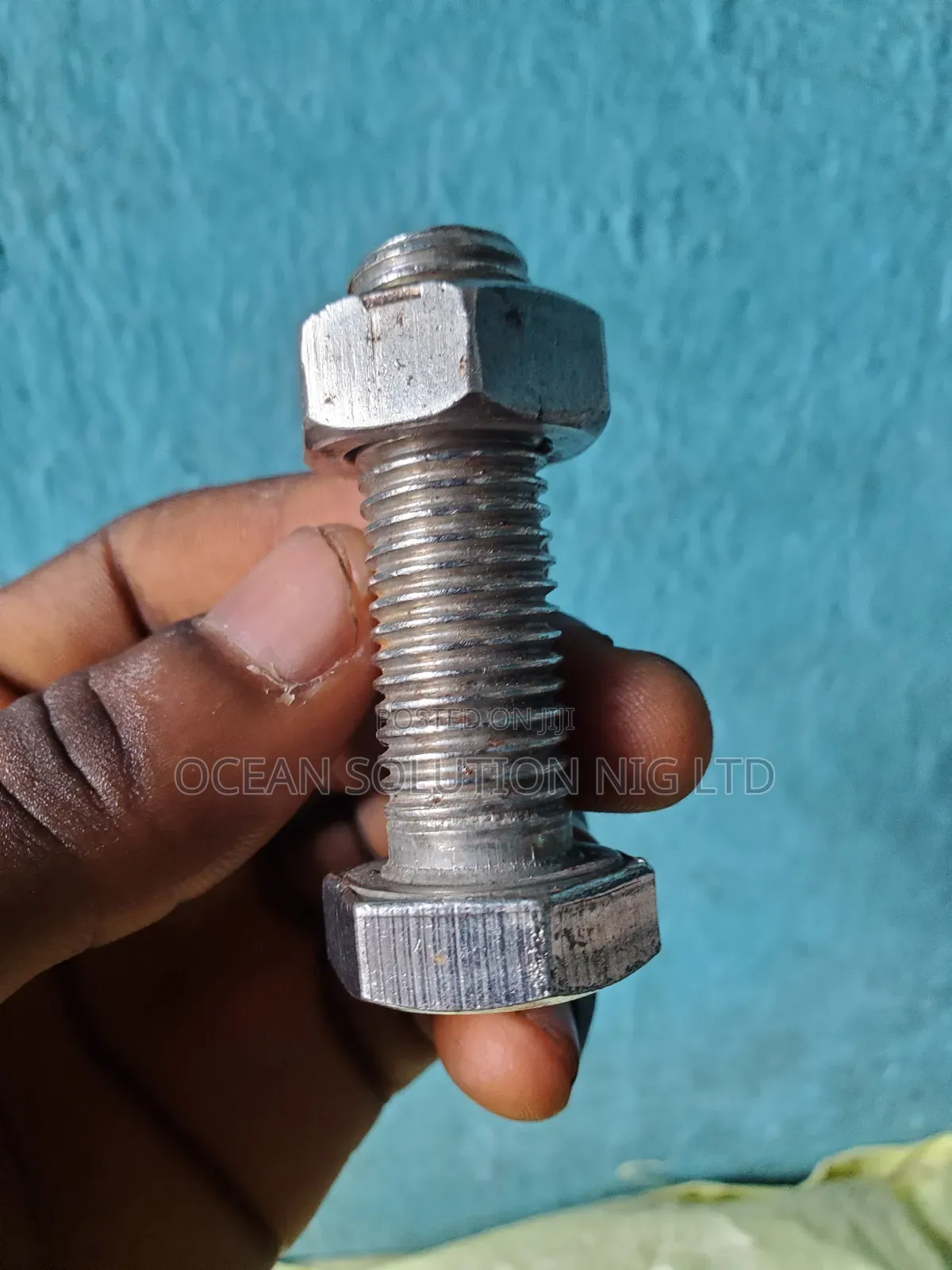 16mmx50 S/S Bolt With Nut/ M16x50 Stainless Steel