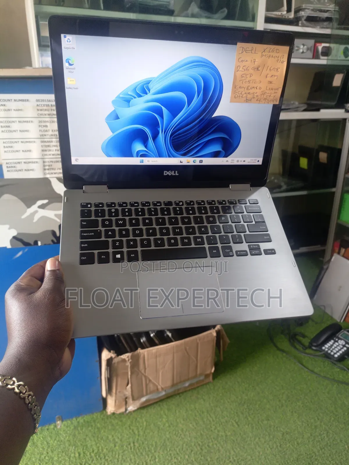 Laptop Dell Inspiron 13 7368 16GB Intel Core I7 SSHD+SSD 256GB