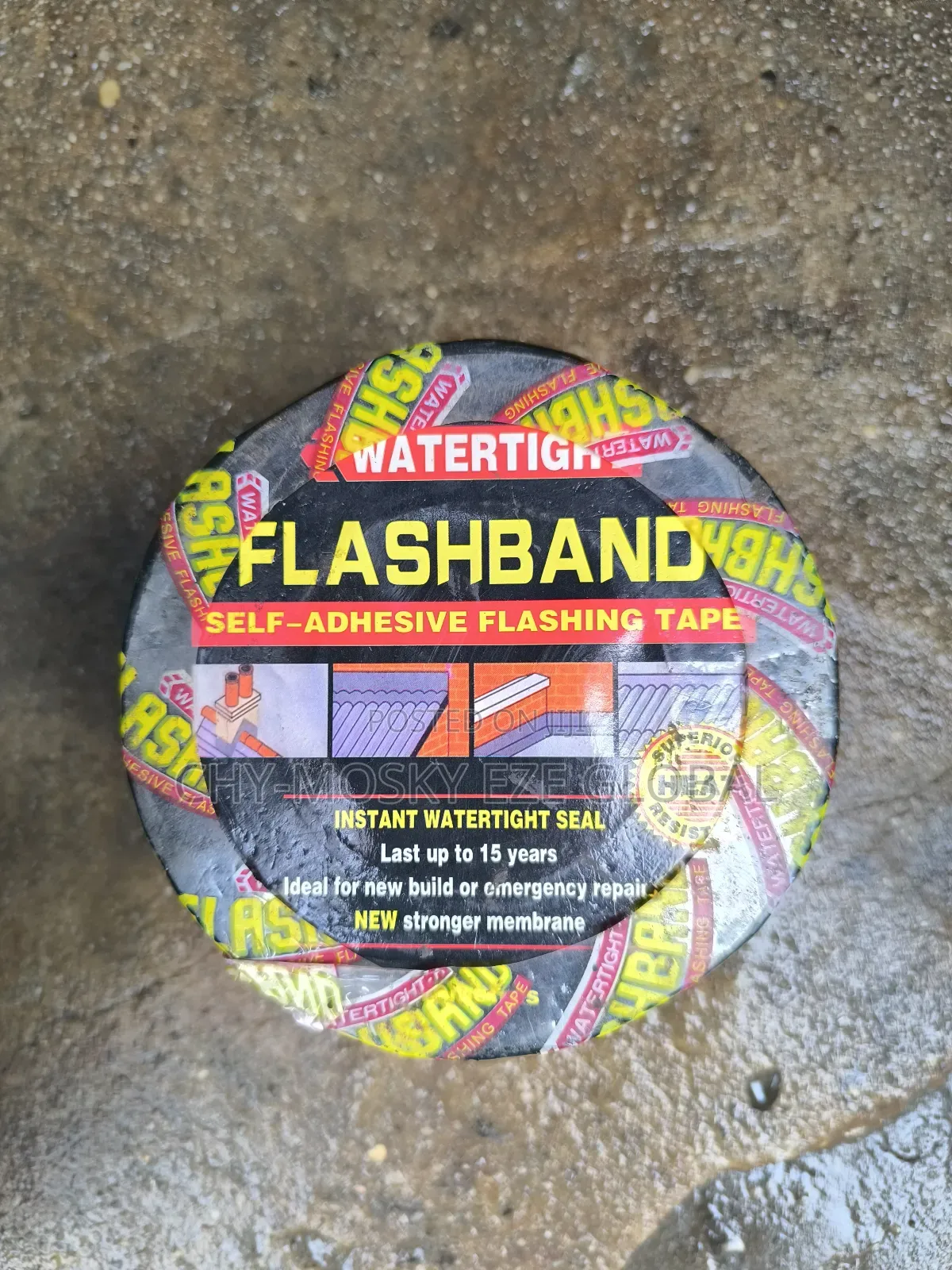 Flashband Waterproof Self Adhesive Flashing Tape