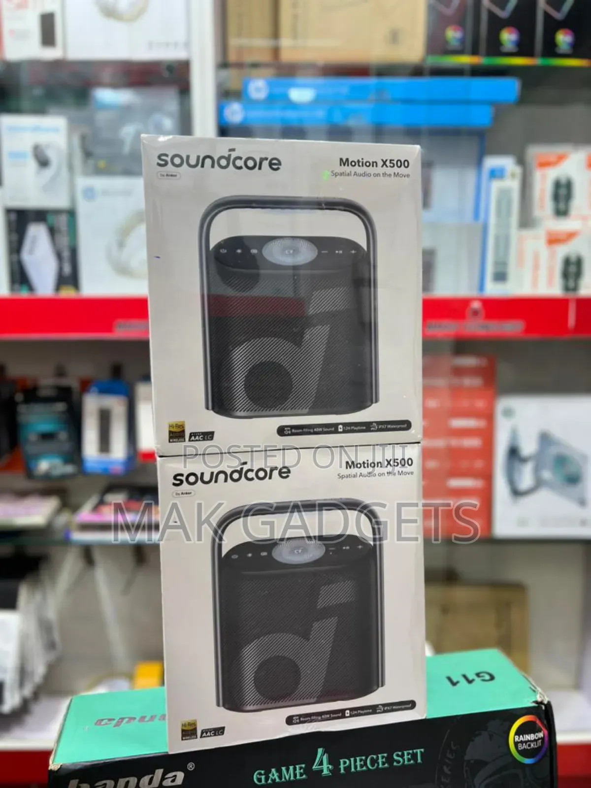 Motion X500 | Surround Sound Bluetooth Speaker