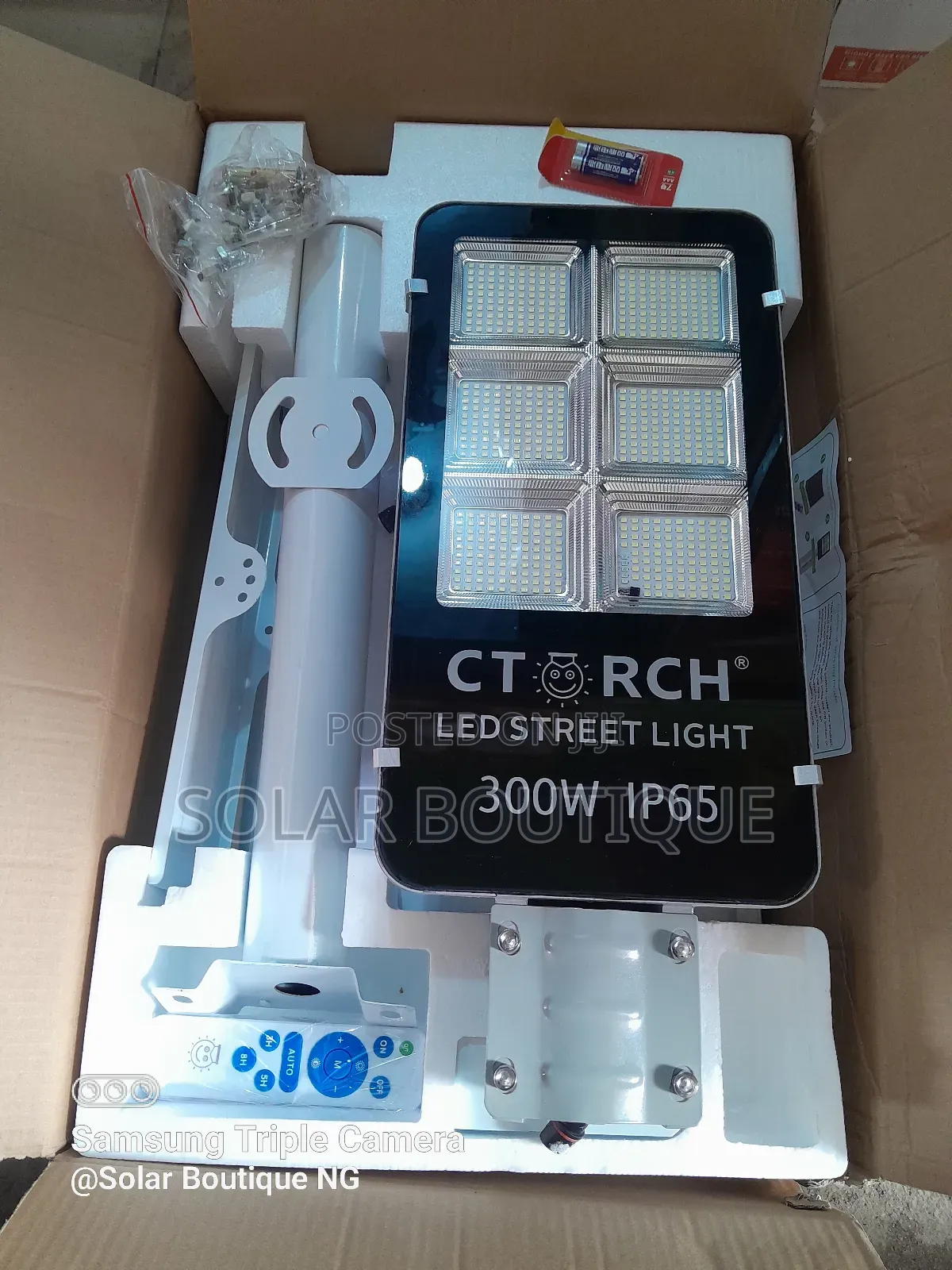 300w Ctorch Solar Street Lights
