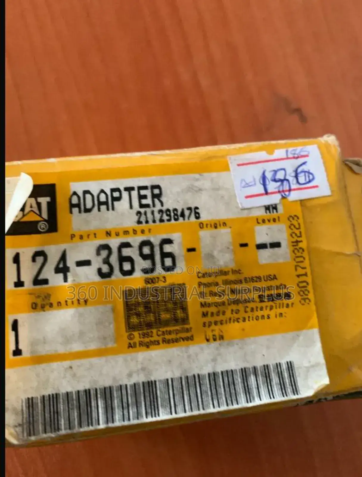 CATERPILLAR Adapter 124-3696