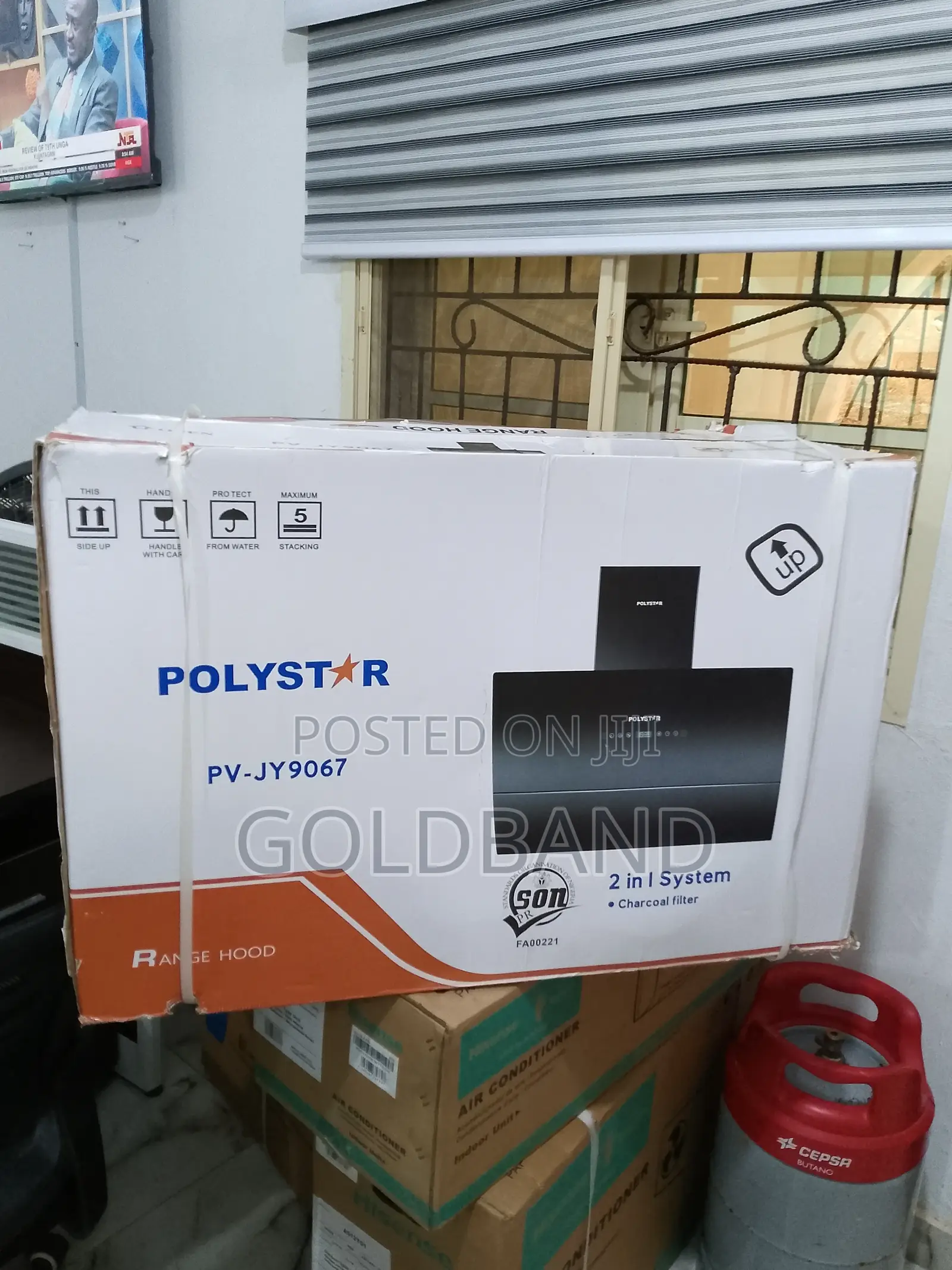 Polystar 90cm Charcoal Filter Range Hood "Pv-Jy9067"