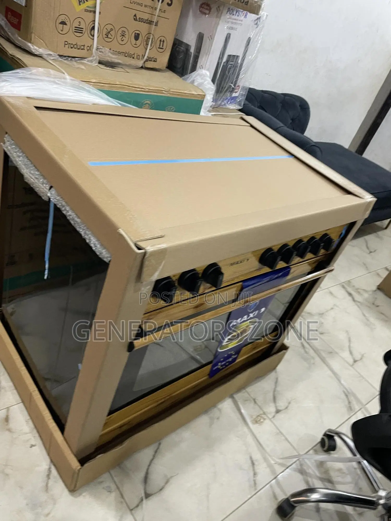Solid Wood Maxi 60*90 {4+2} Burner Gas Cooker {F9E42G2}