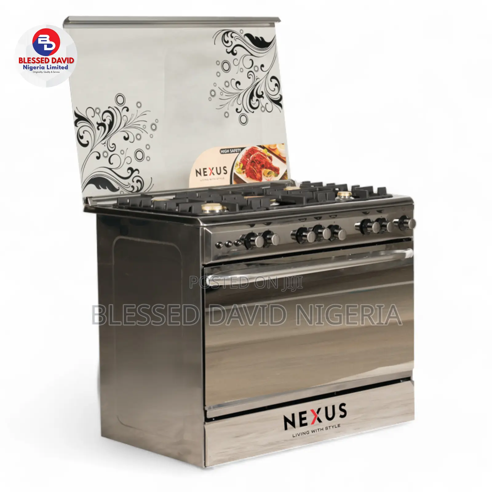 Nexus 5 Gas Burner Standing Cooker NX-9000S