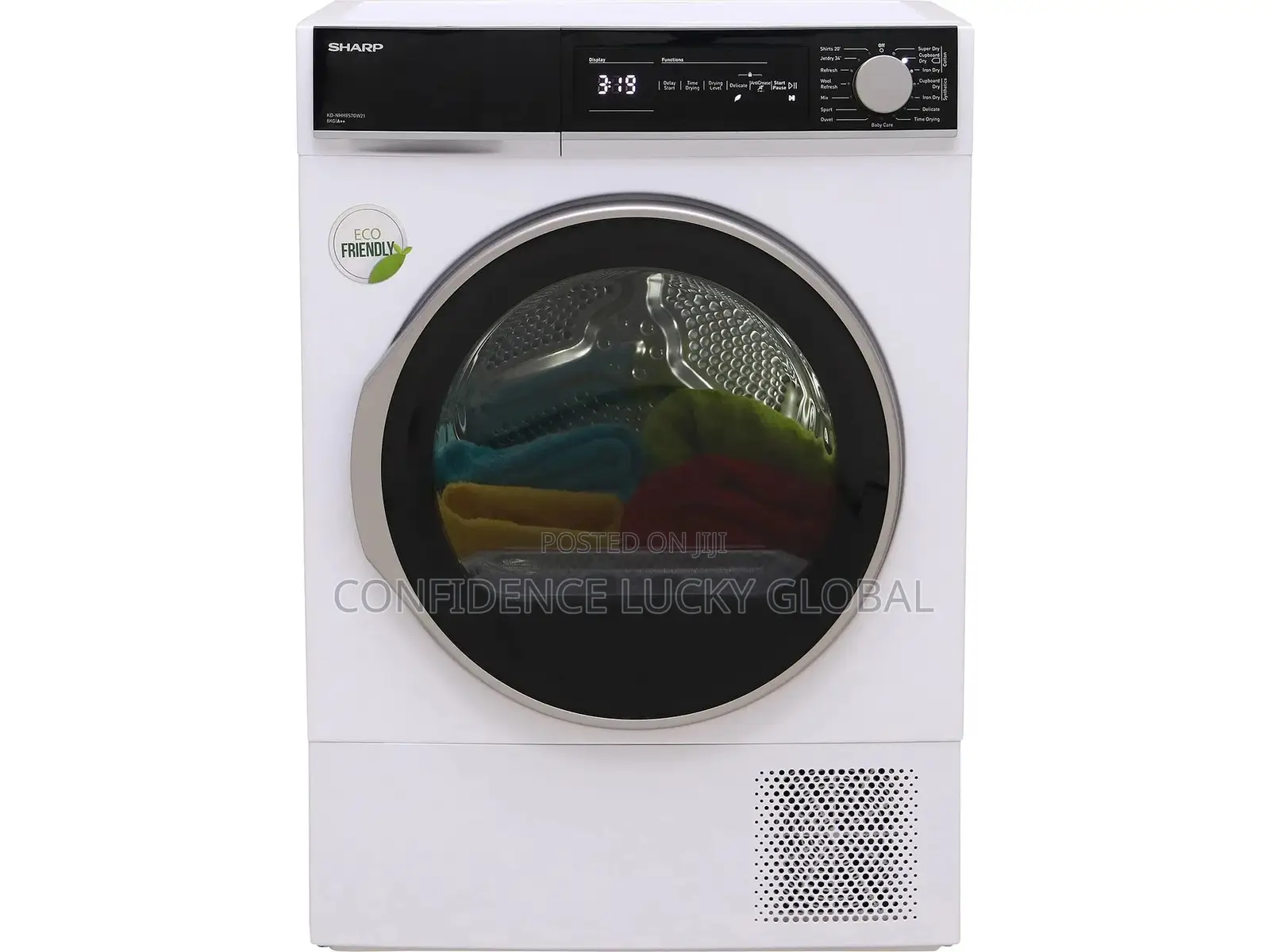 Sharp KD-HHH8S7GW2/OG 8kg Heat Pump Dryer