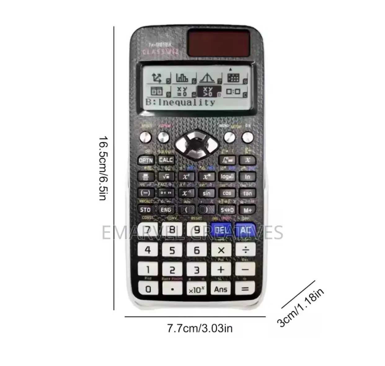 991EX Scientific Calculator Original Digital Large Display