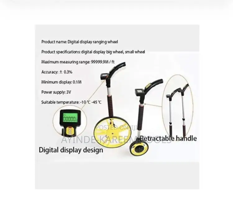Digital Display Measuring Wheel