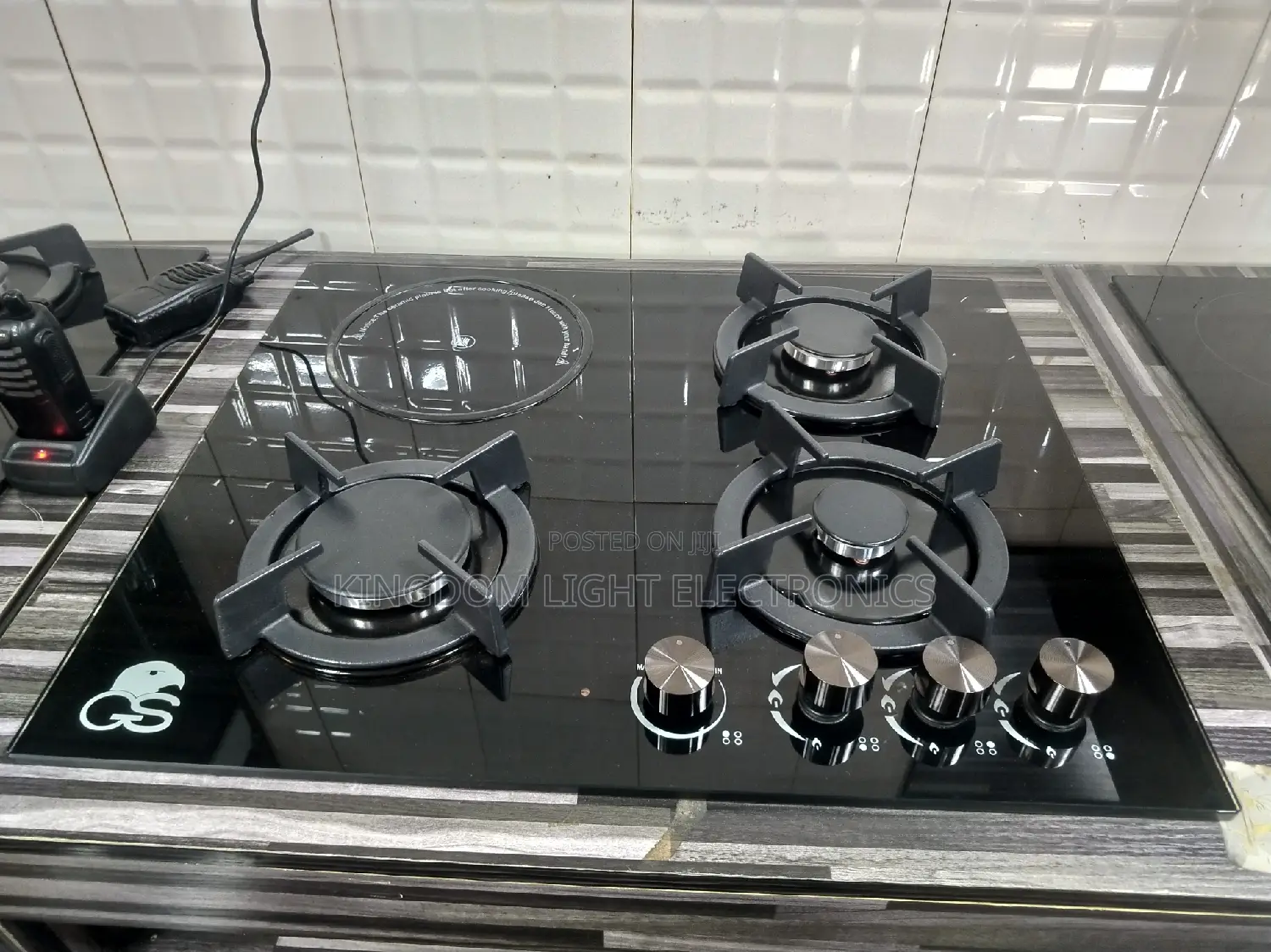 GS Inbuilt 60x60cm 3 Gas 1 Electric Cooker 100% Copper